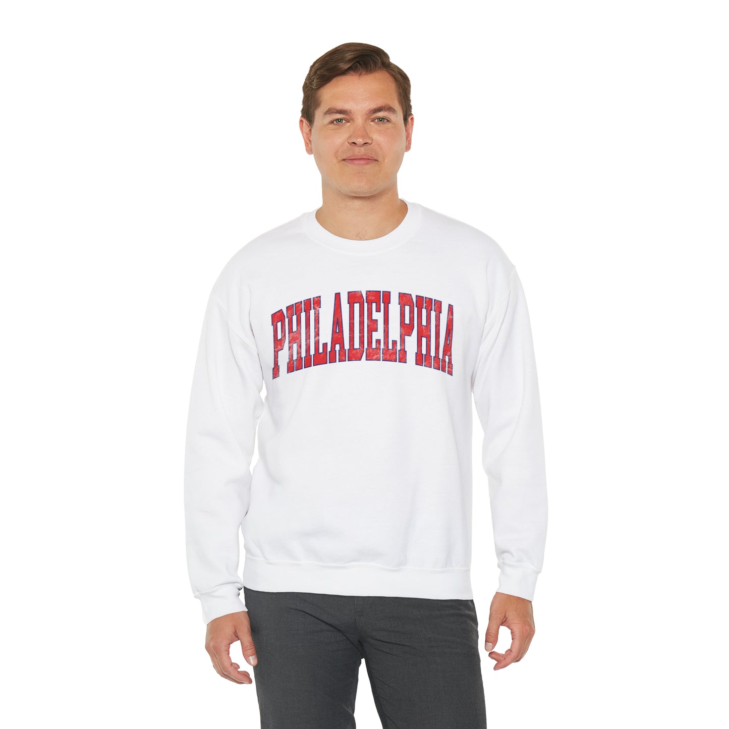 Vintage Collegiate Philadelphia Baseball Sweatshirt