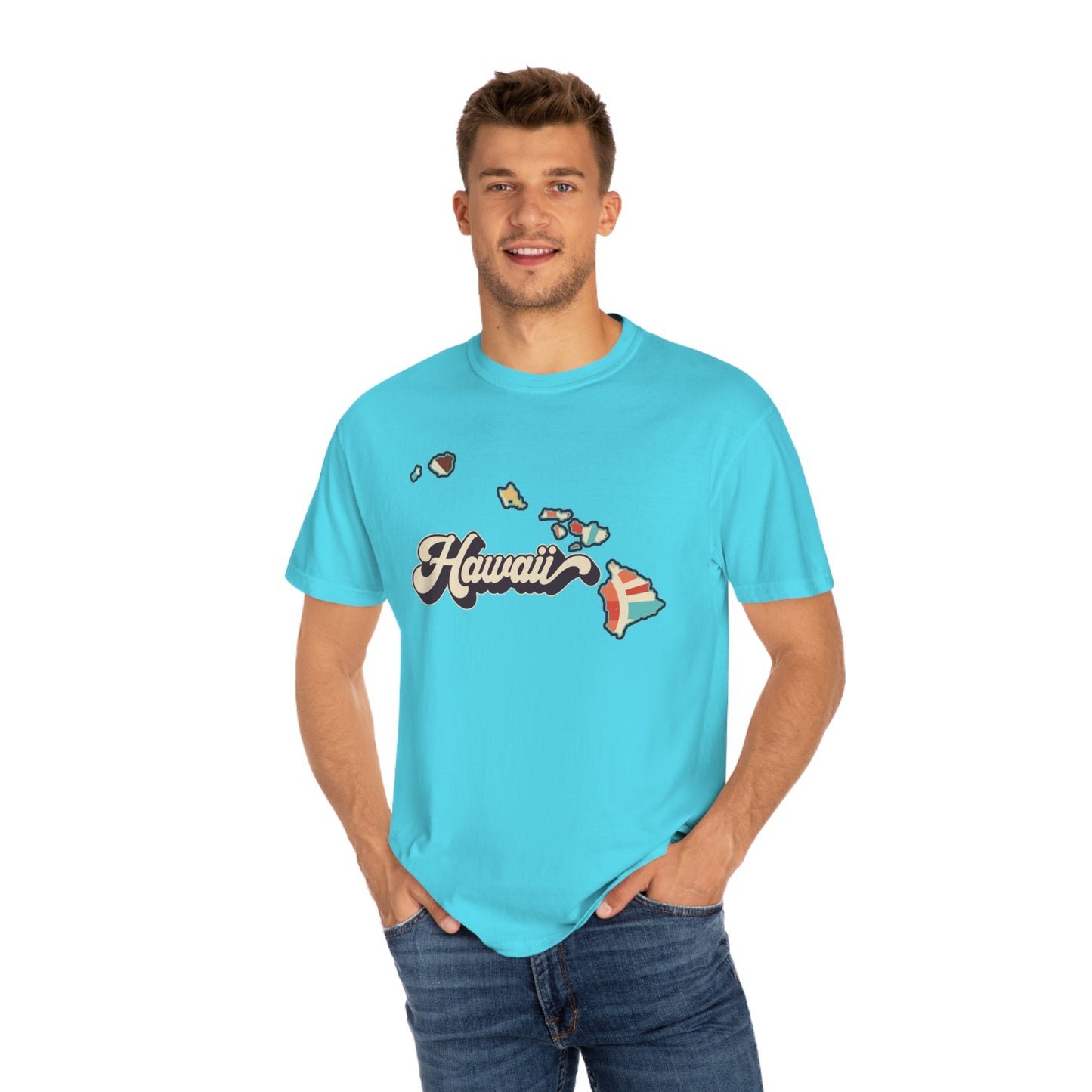 Retro Boho Hawaii T Shirt (Comfort Colors)