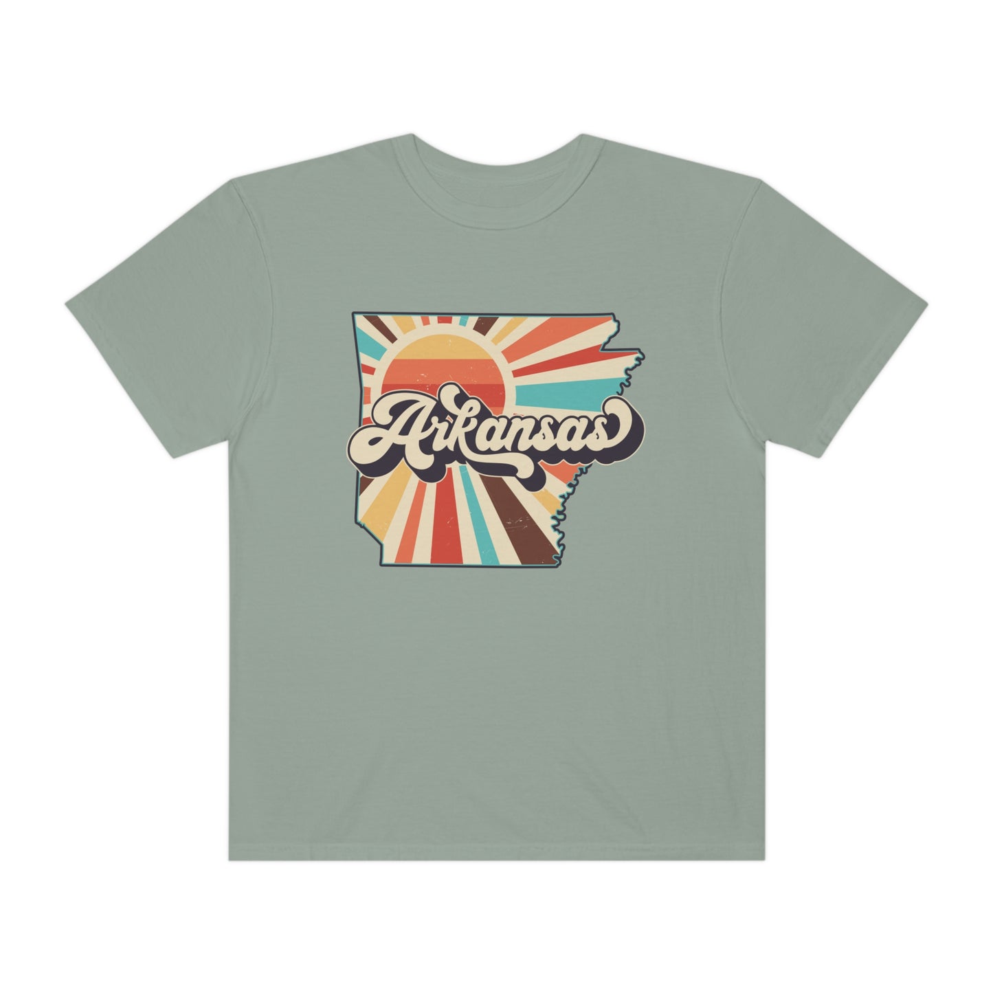 Retro Boho Arkansas T Shirt (Comfort Colors)