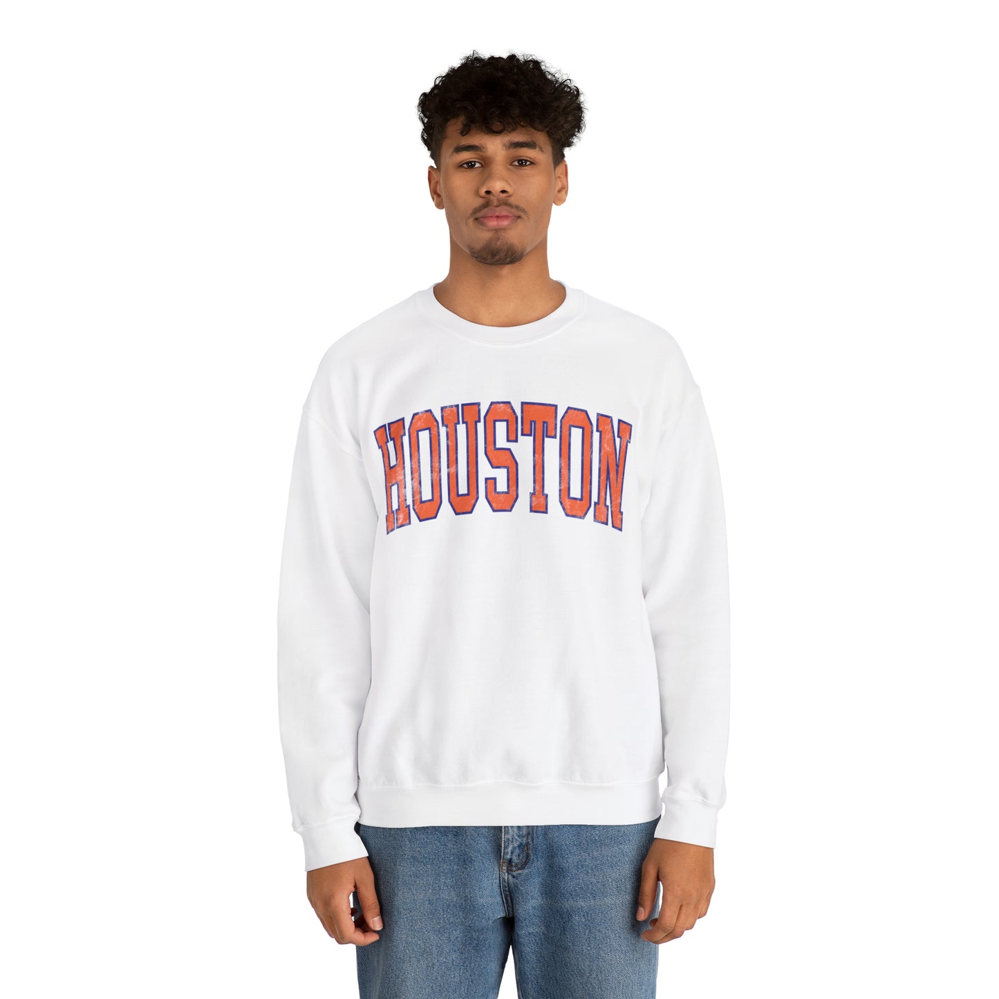 Vintage Collegiate Houston Baseball Sweatshirt