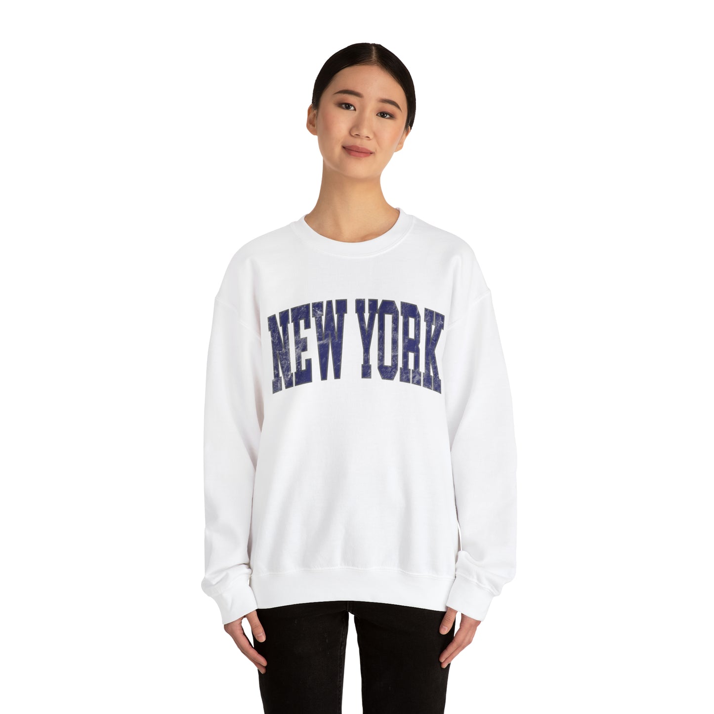 Vintage Collegiate New York Baseball Sweatshirt