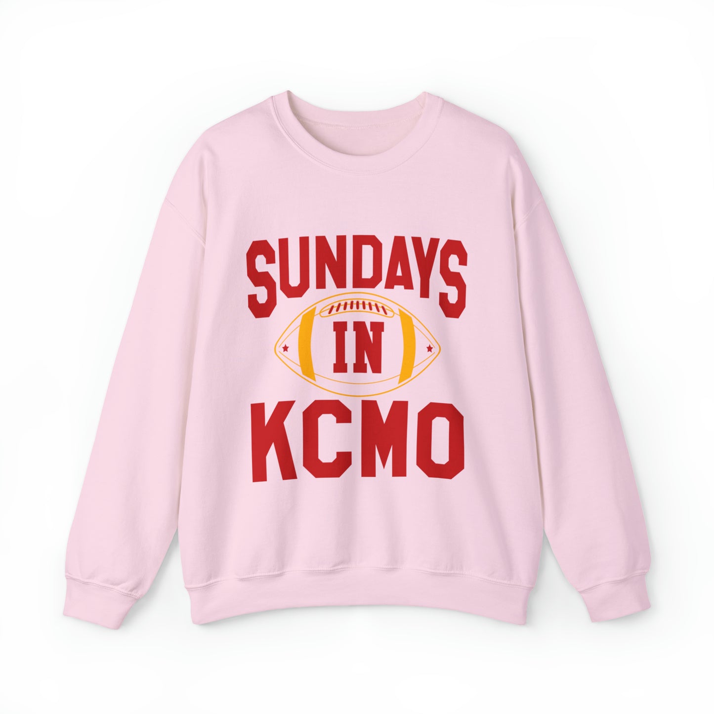 Sundays In Kansas City Crewneck Football Sweatshirt