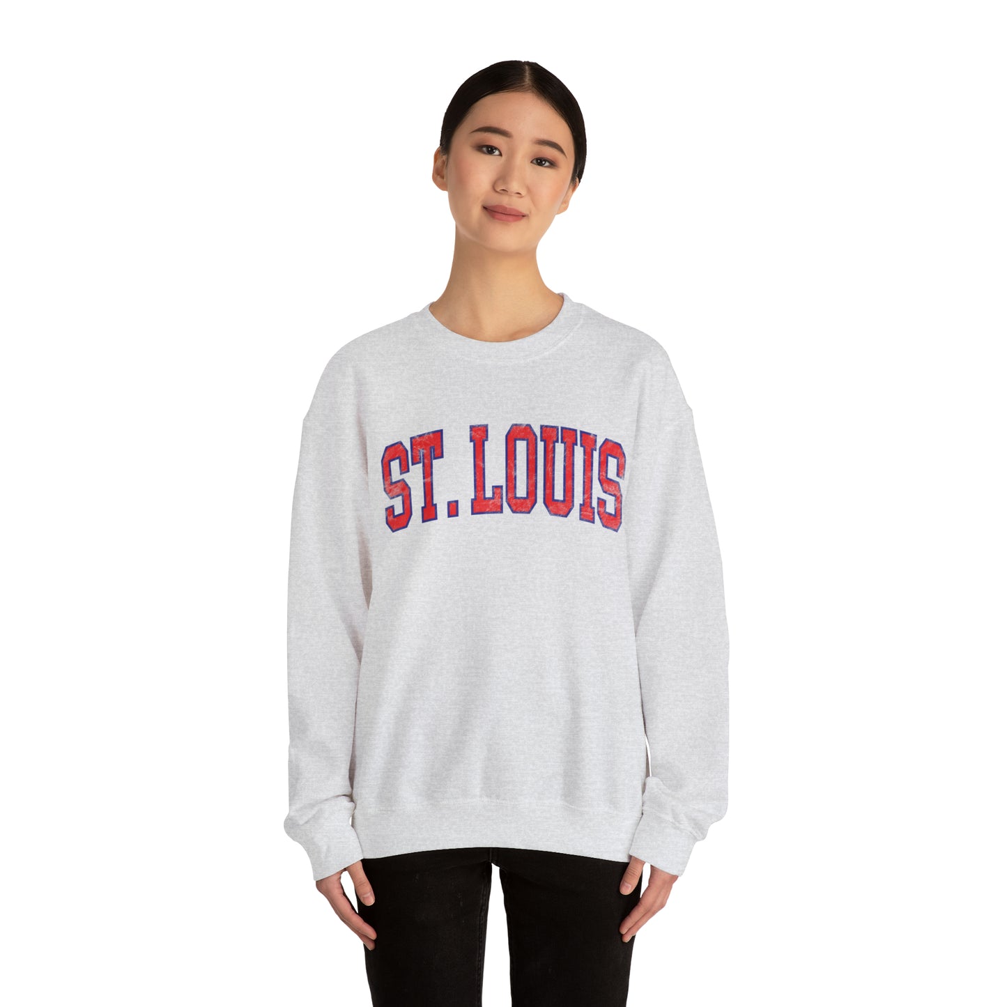 Vintage Collegiate St. Louis Baseball Sweatshirt