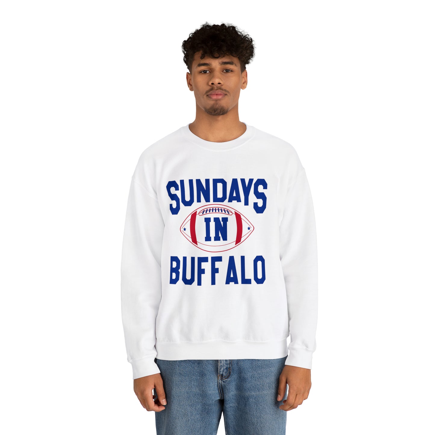 Sundays In Buffalo Football Sweatshirt