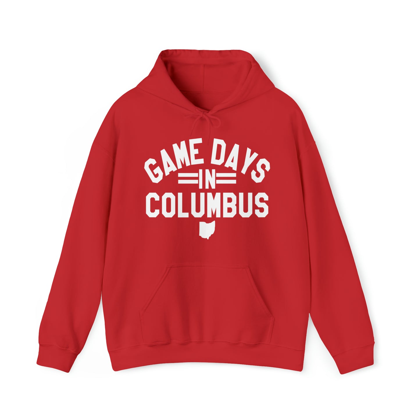 College Game Days In Columbus Hooded Sweatshirt