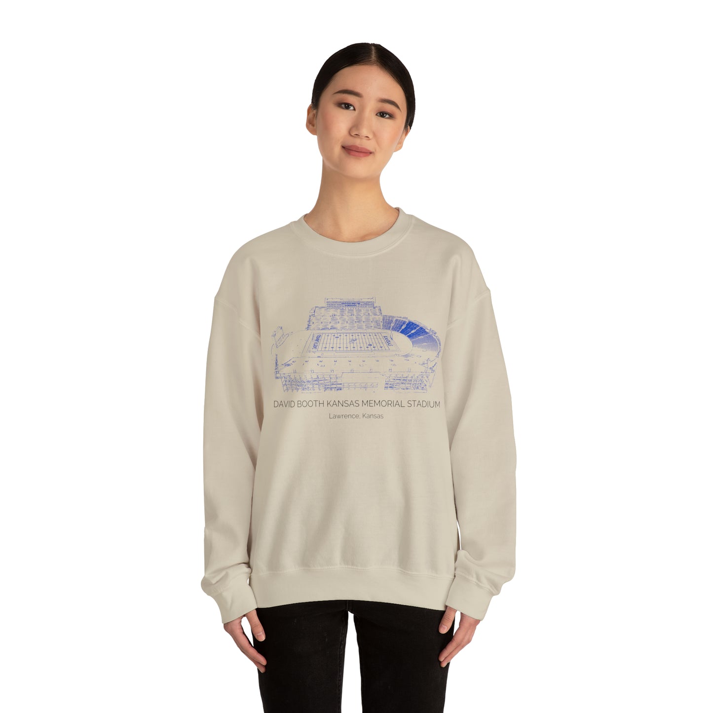 Kansas College Stadium Sweatshirt