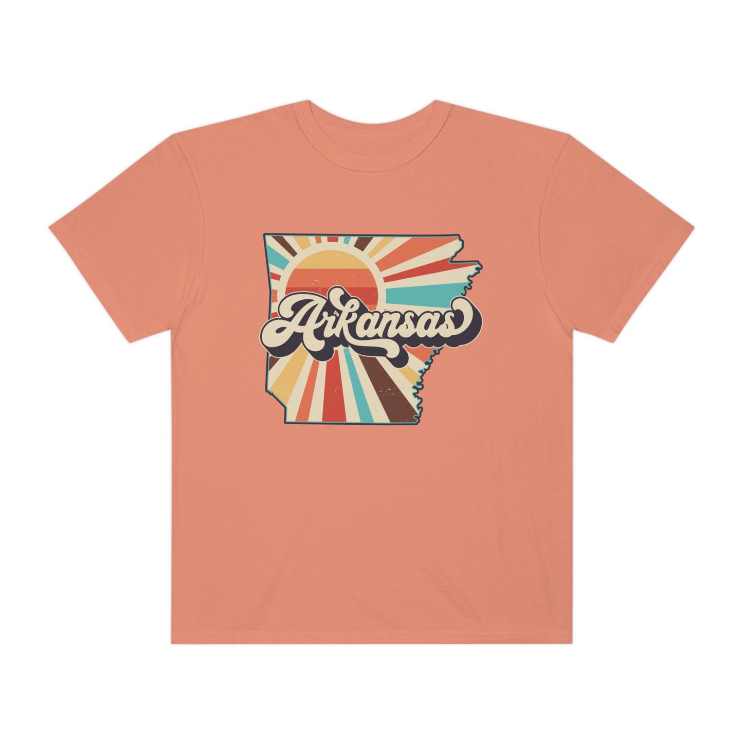 Retro Boho Arkansas T Shirt (Comfort Colors)