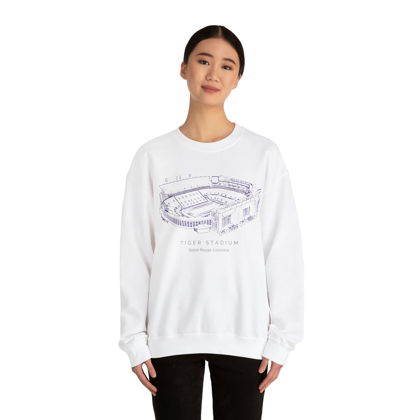 LSU College Stadium Sweatshirt