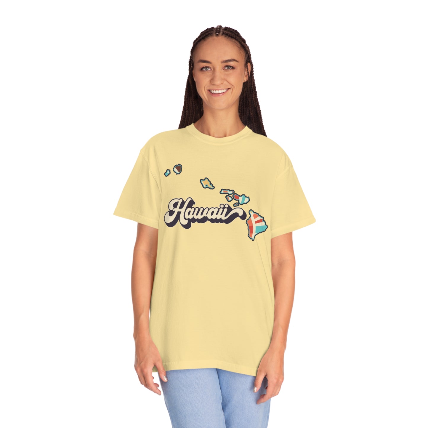 Retro Boho Hawaii T Shirt (Comfort Colors)