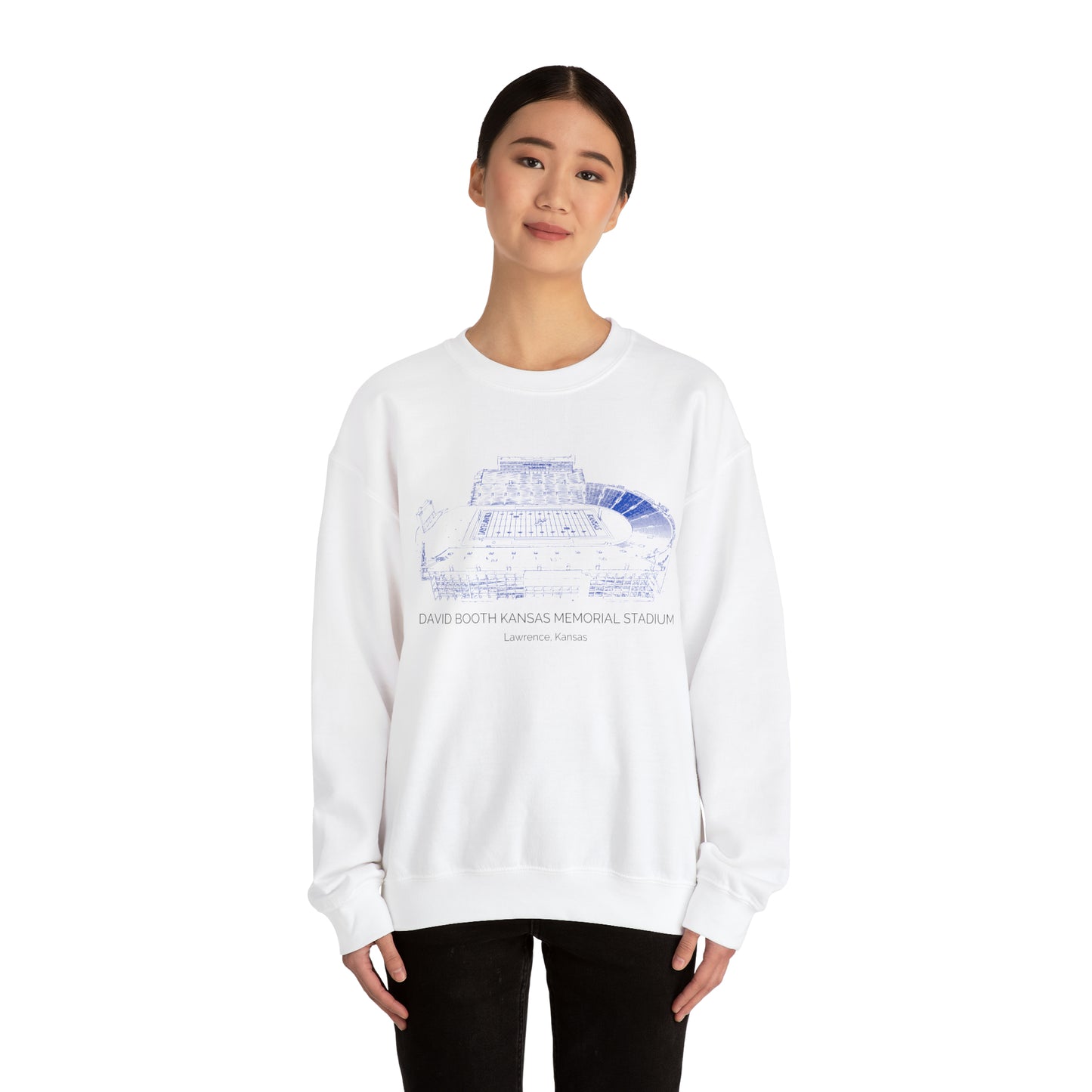 Kansas College Stadium Sweatshirt