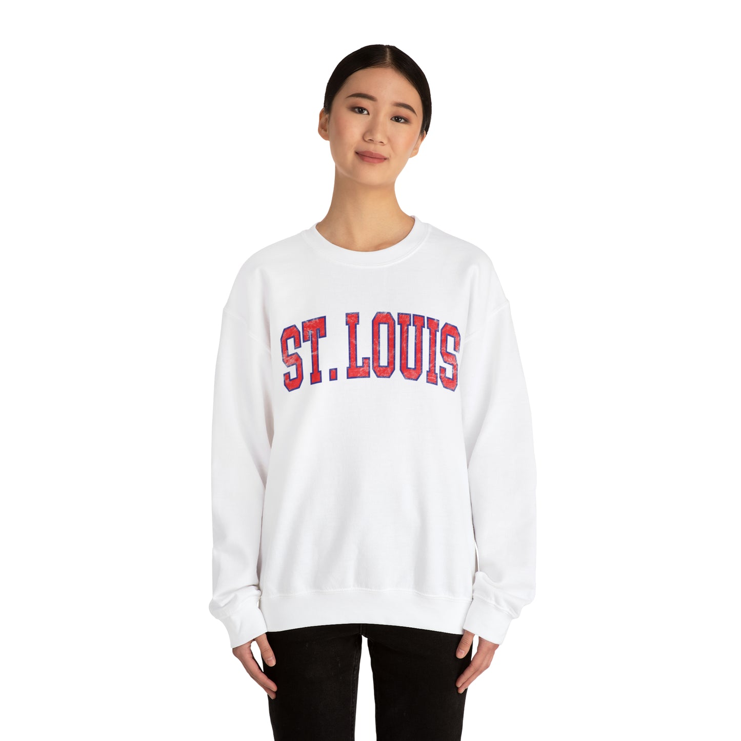 Vintage Collegiate St. Louis Baseball Sweatshirt