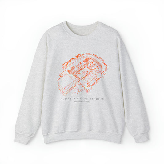 Oklahoma State College Stadium Sweatshirt