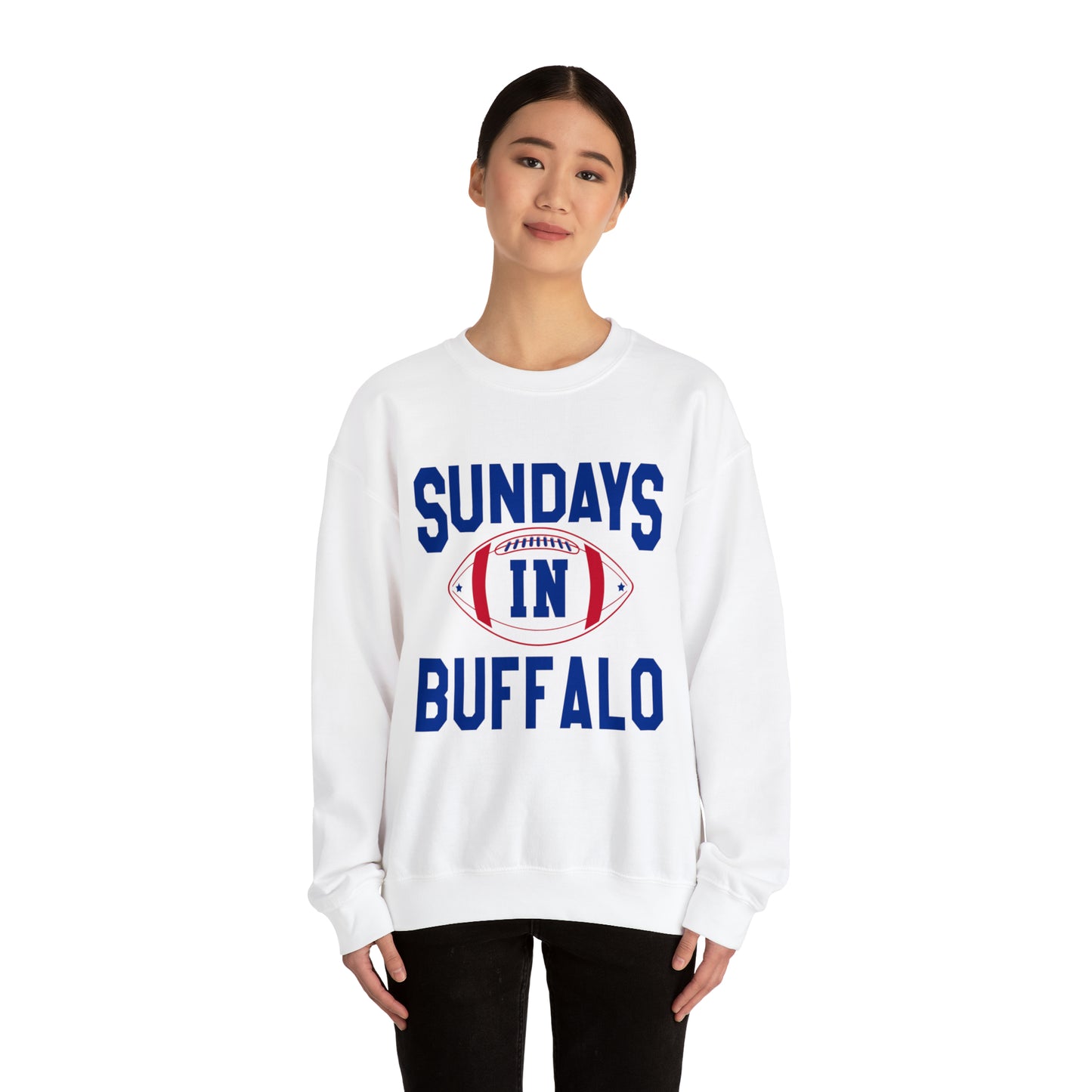 Sundays In Buffalo Football Sweatshirt