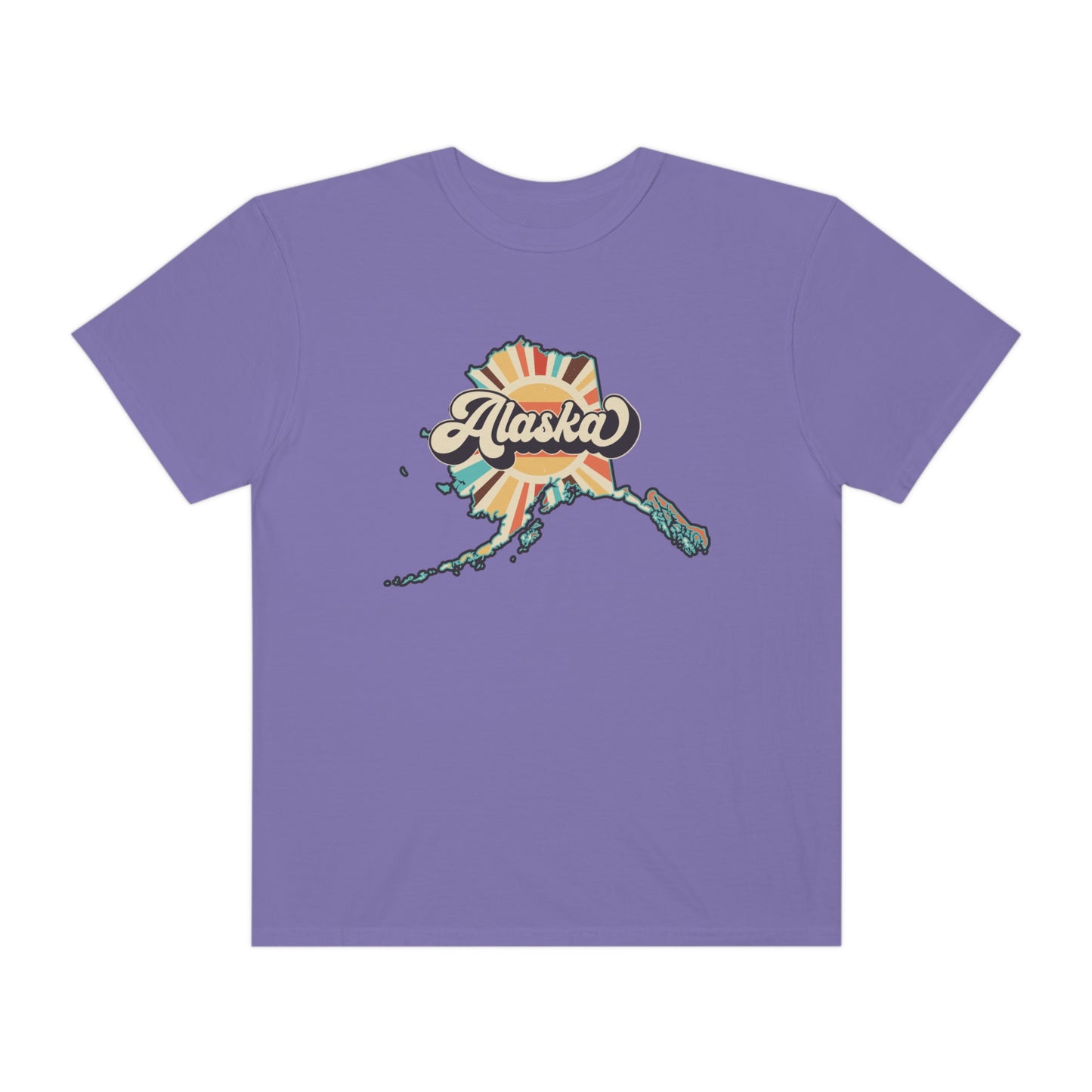 Retro Boho Alaska T Shirt (Comfort Colors)