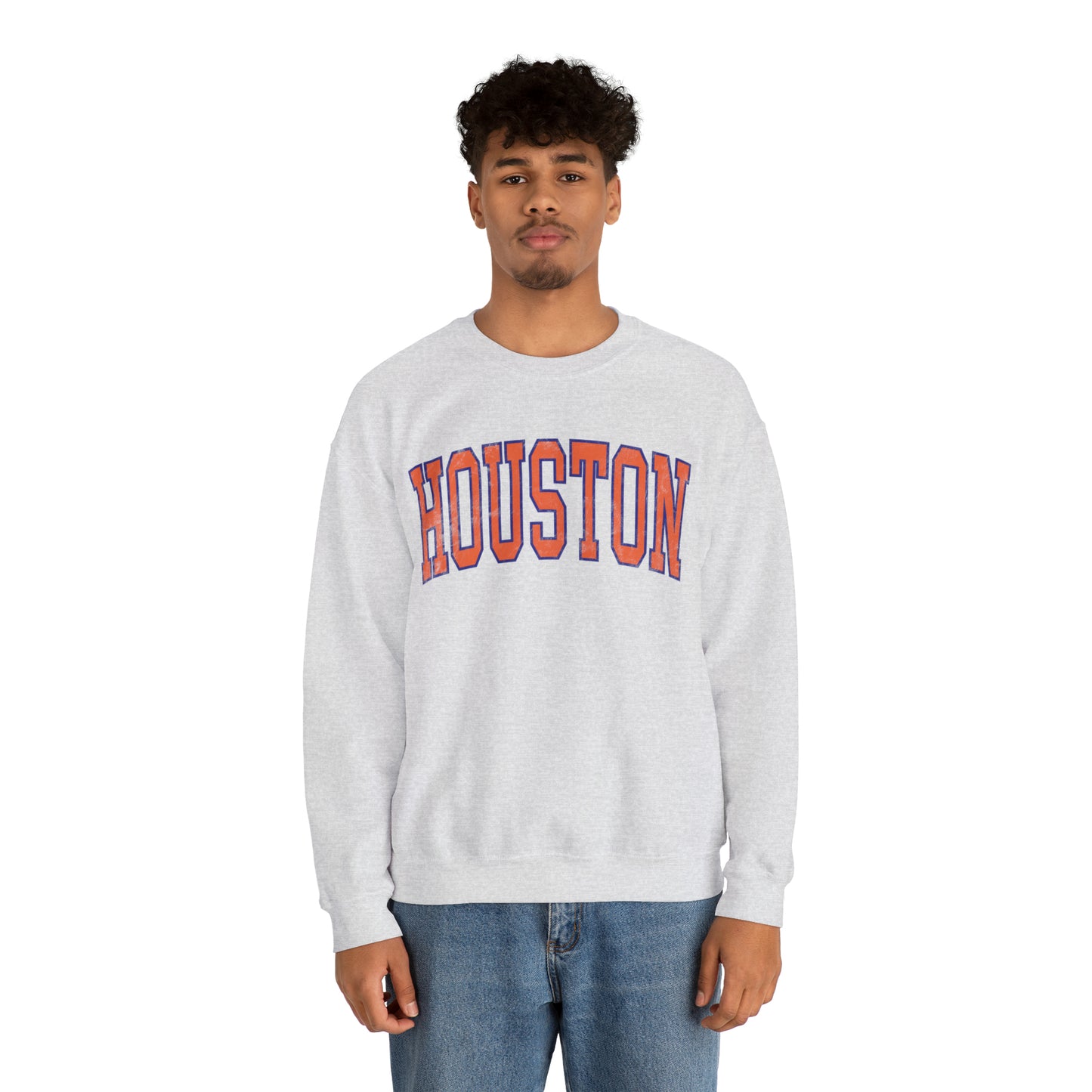 Vintage Collegiate Houston Baseball Sweatshirt