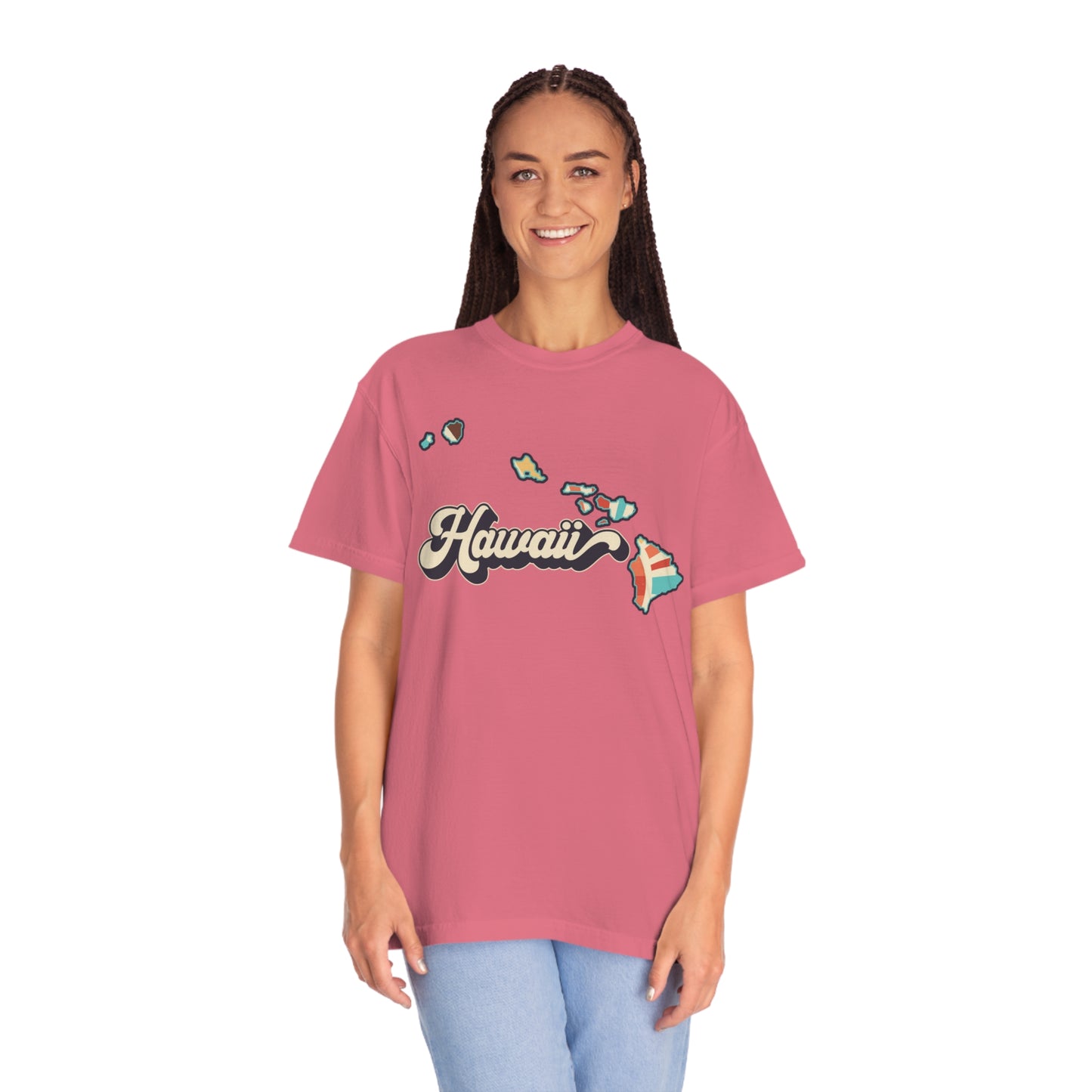 Retro Boho Hawaii T Shirt (Comfort Colors)