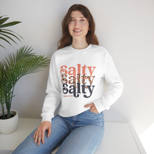 Retro Christian Salty Sweatshirt