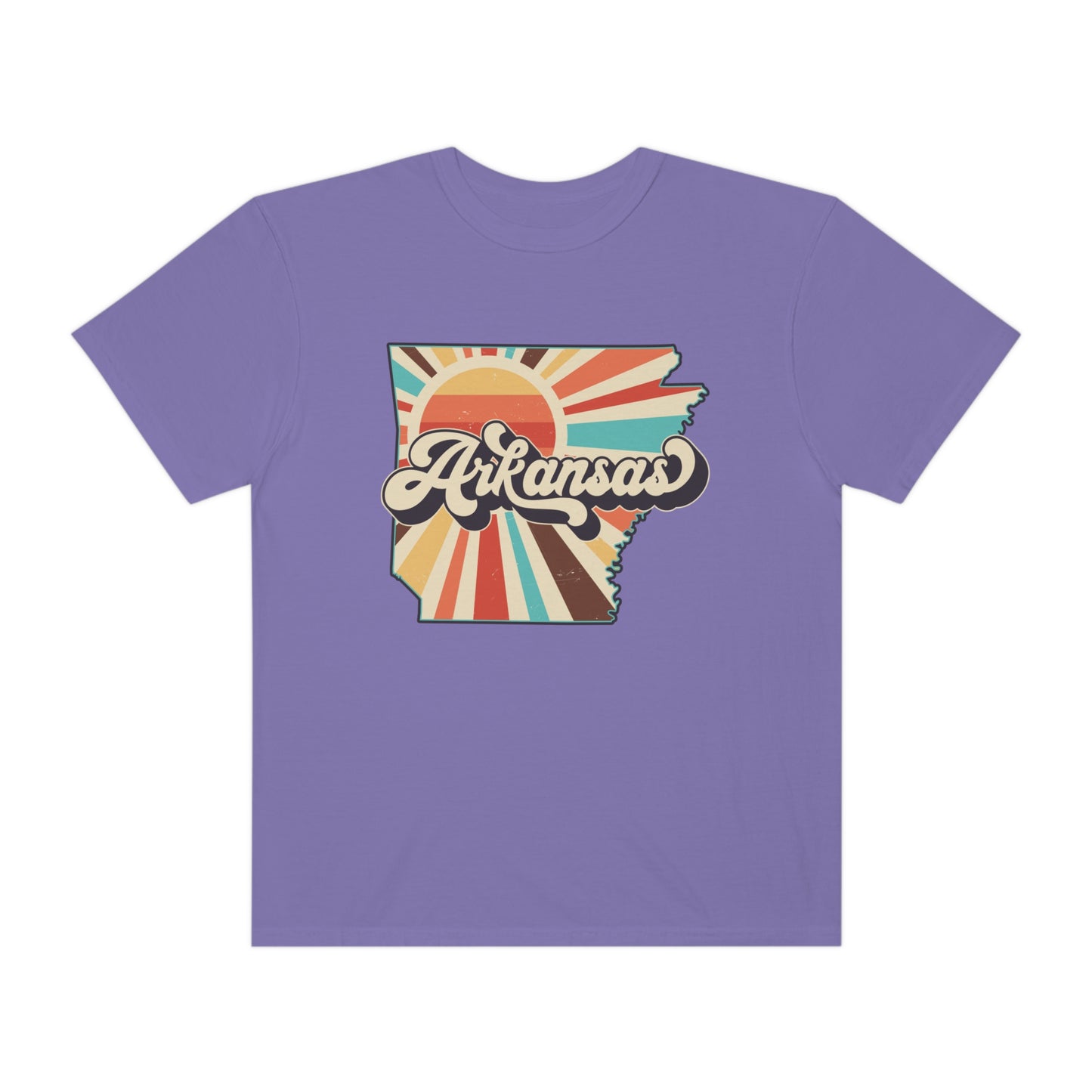 Retro Boho Arkansas T Shirt (Comfort Colors)