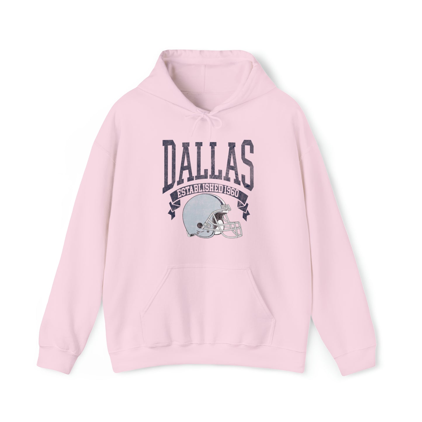 Vintage Dallas Football Hooded Sweatshirt