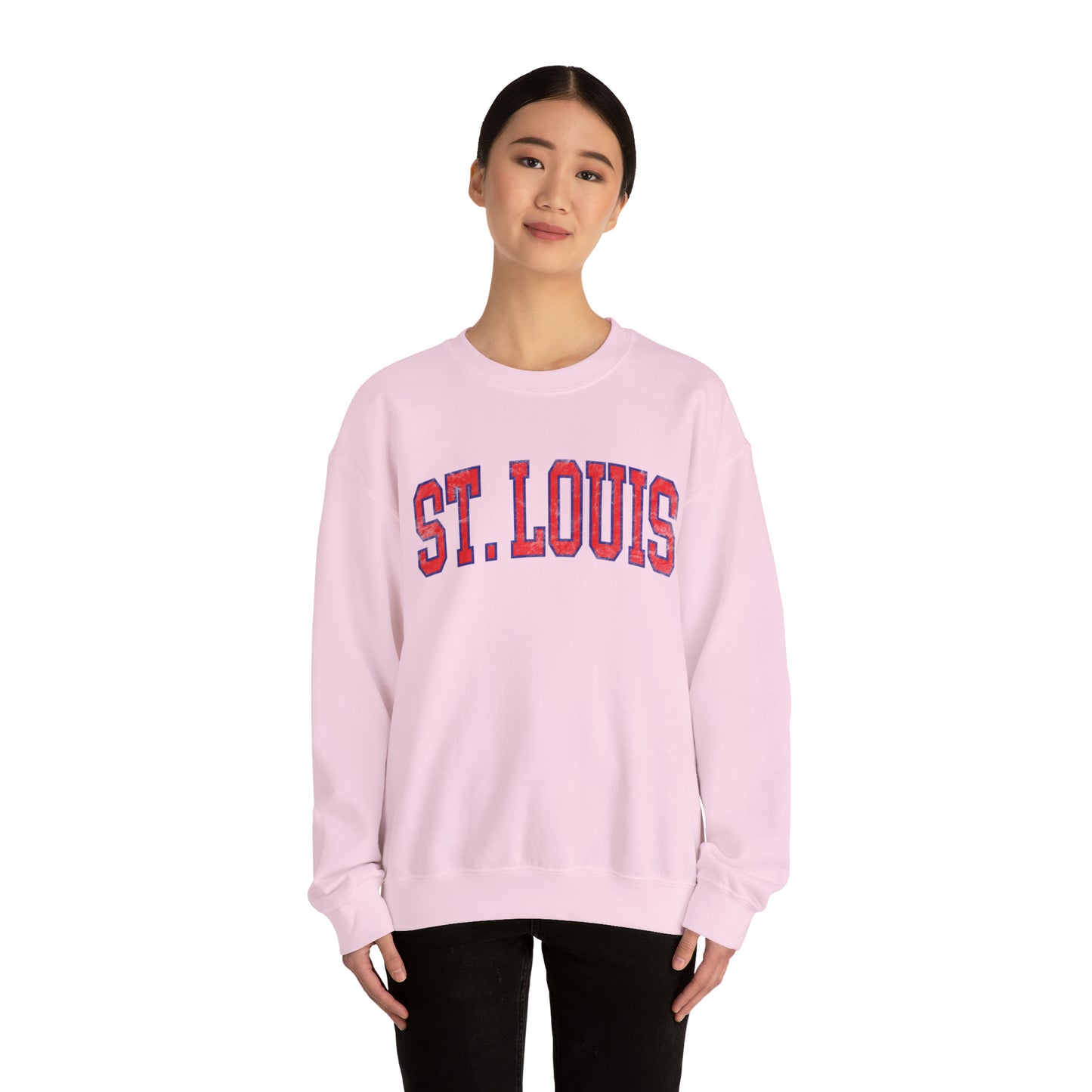 Vintage Collegiate St. Louis Baseball Sweatshirt