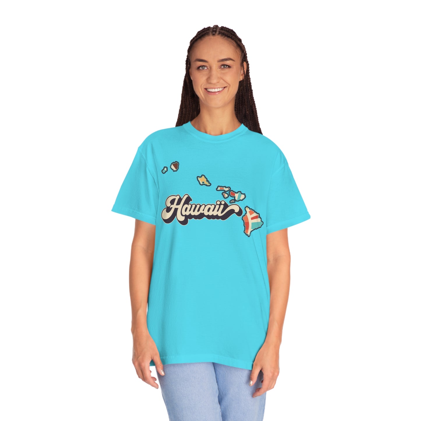 Retro Boho Hawaii T Shirt (Comfort Colors)