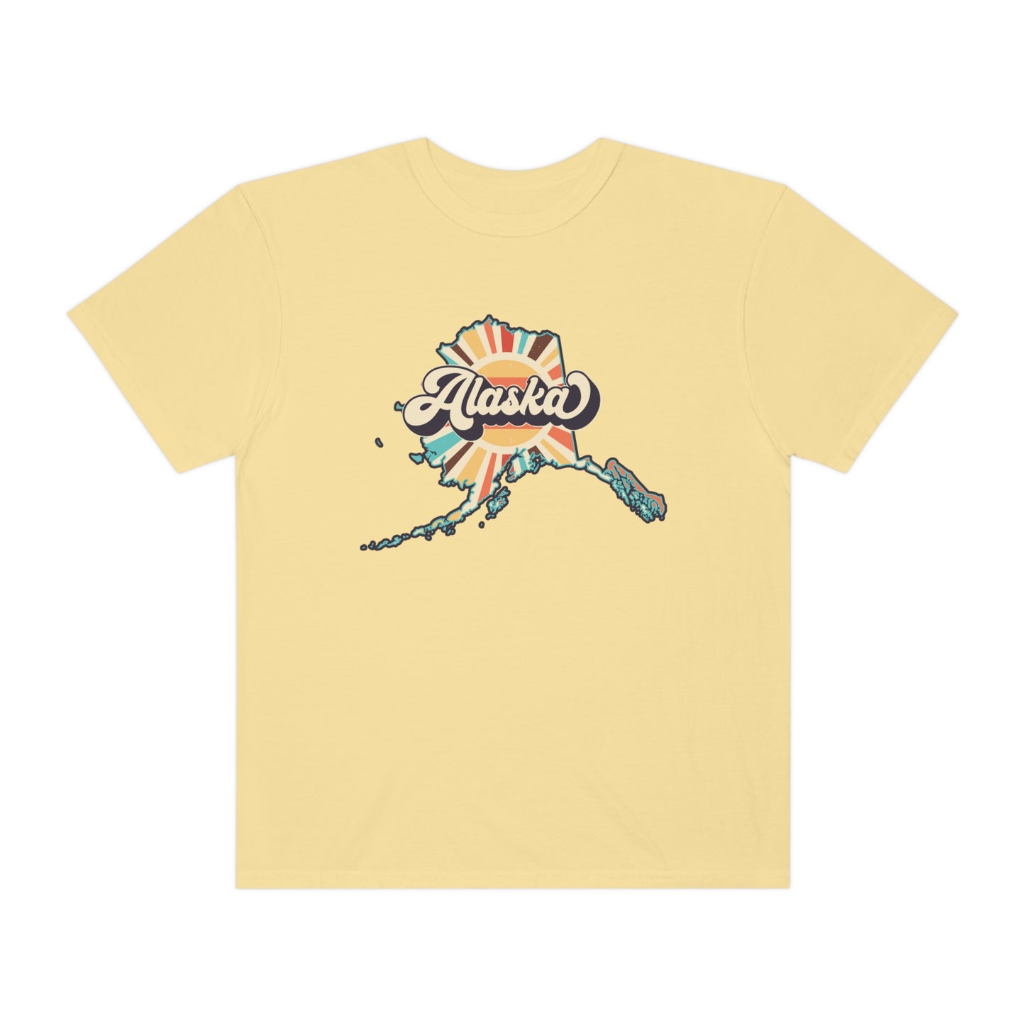 Retro Boho Alaska T Shirt (Comfort Colors)