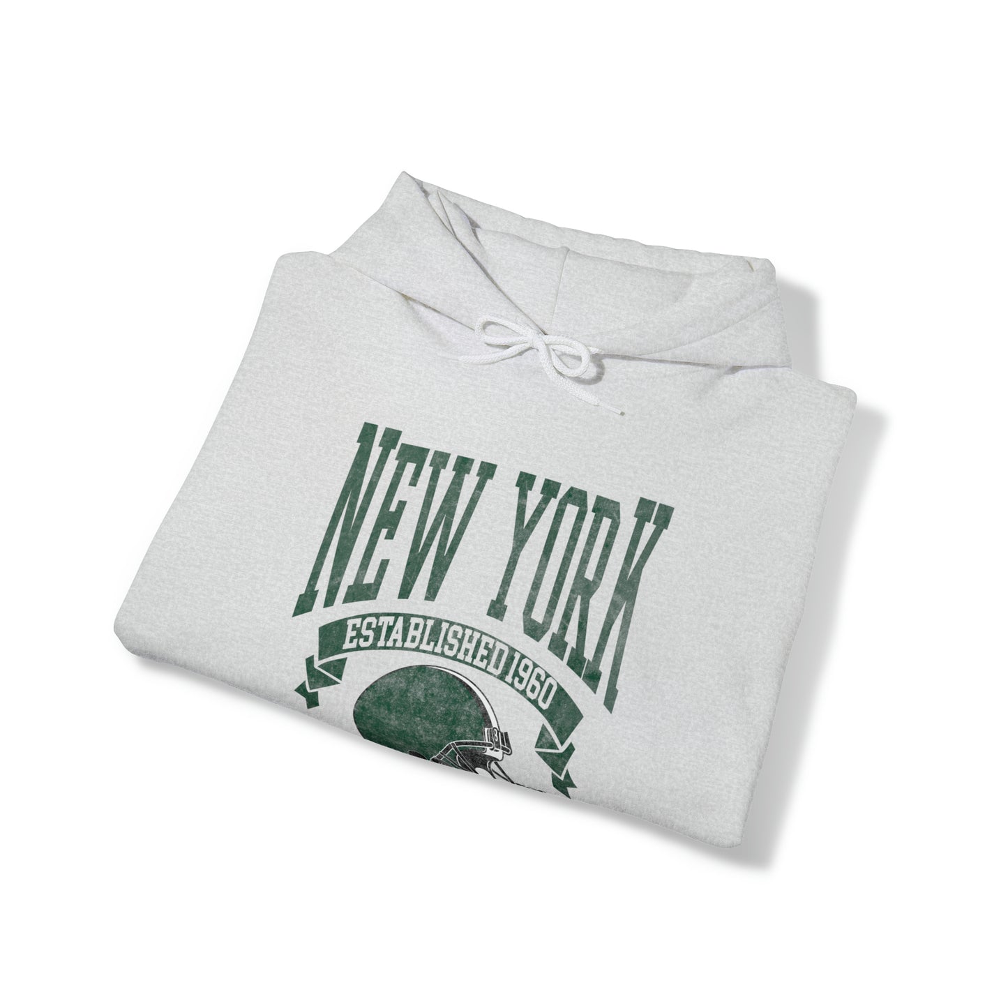 Vintage New York Football Hooded Sweatshirt