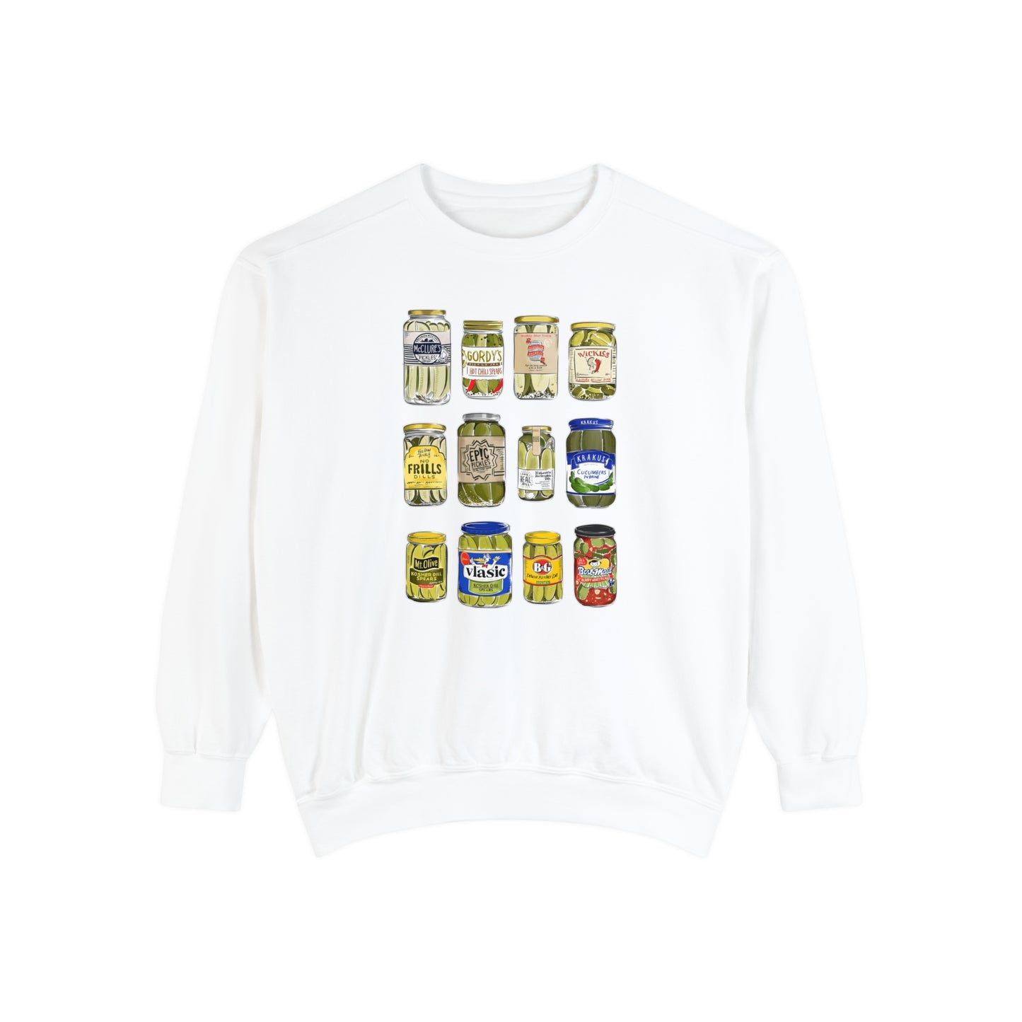 Vintage Pickle Jar Sweatshirt (Comfort Colors)