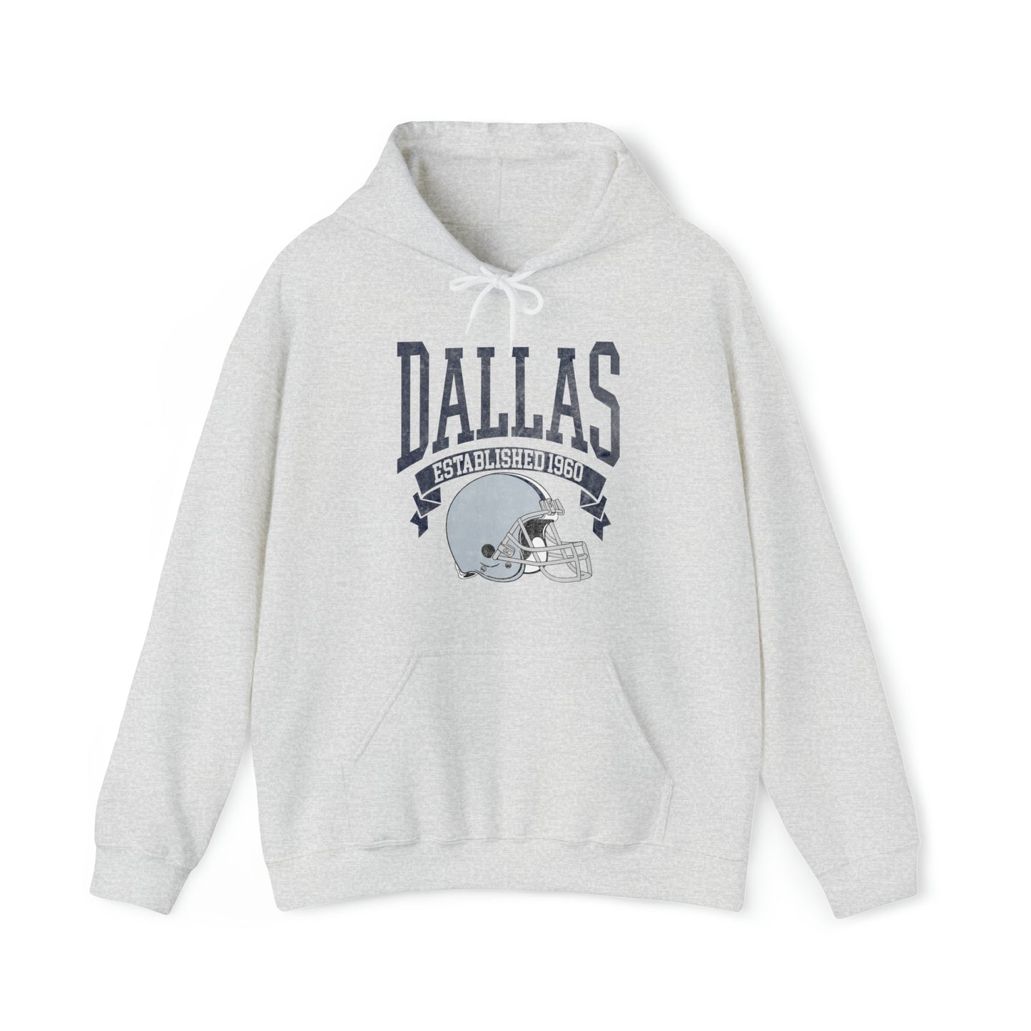 Vintage Dallas Football Hooded Sweatshirt