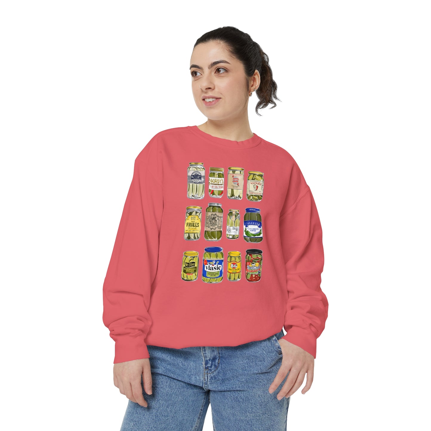 Vintage Pickle Jar Sweatshirt (Comfort Colors)