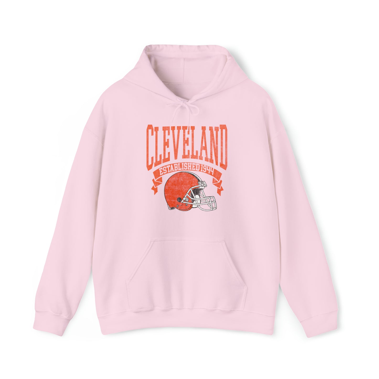 Vintage Cleveland Football Hooded Sweatshirt