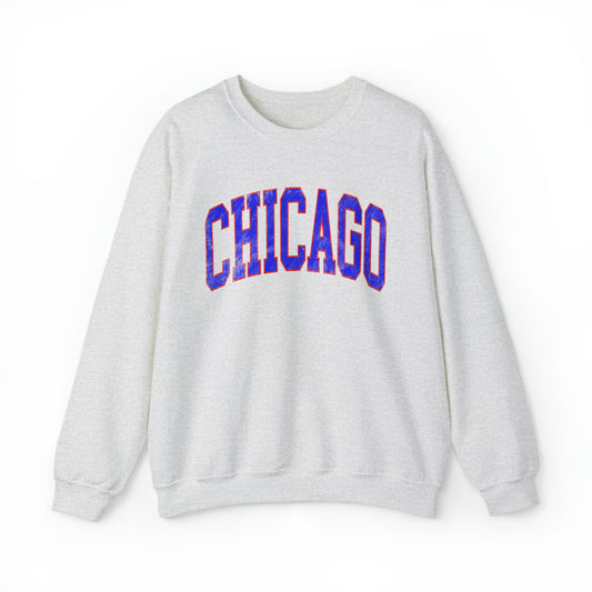 Vintage Collegiate Chicago Baseball Sweatshirt