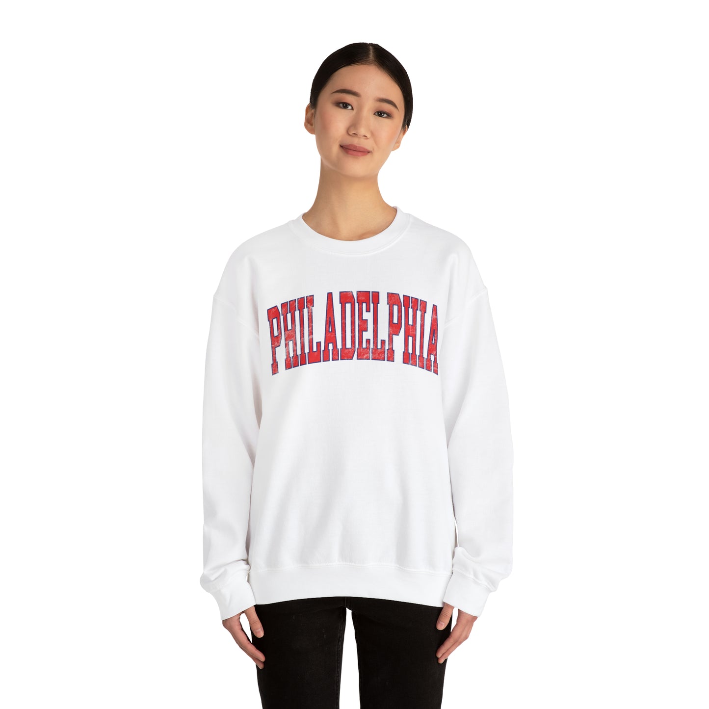 Vintage Collegiate Philadelphia Baseball Sweatshirt