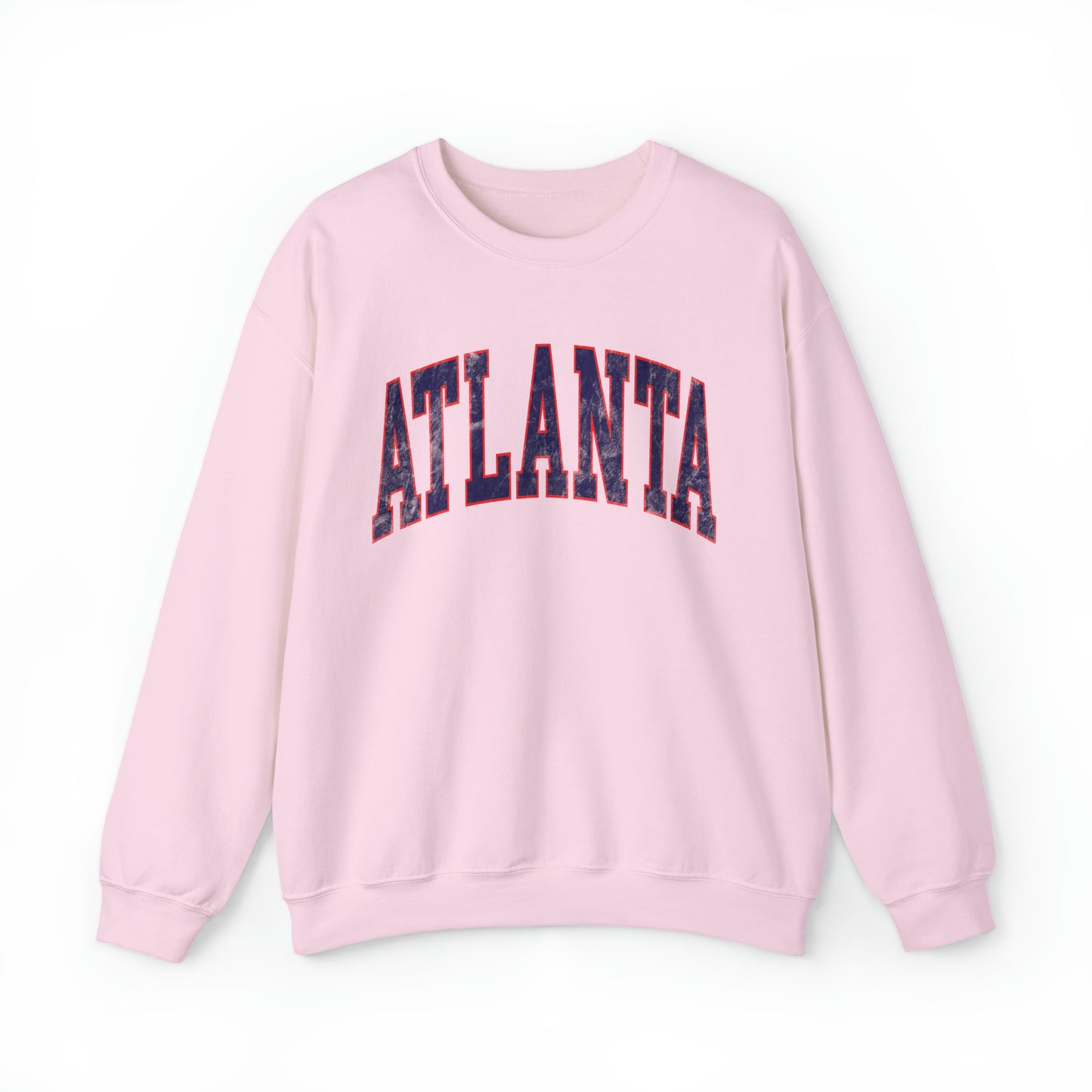 Vintage Collegiate Atlanta Baseball Sweatshirt