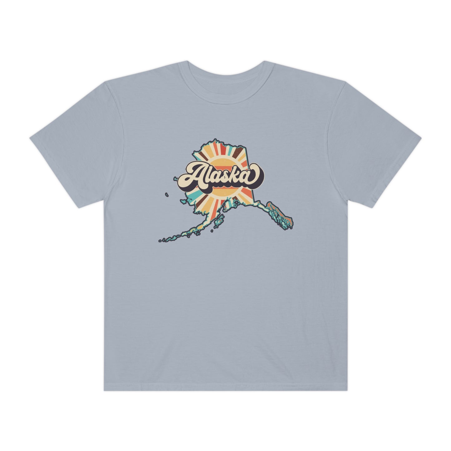 Retro Boho Alaska T Shirt (Comfort Colors)