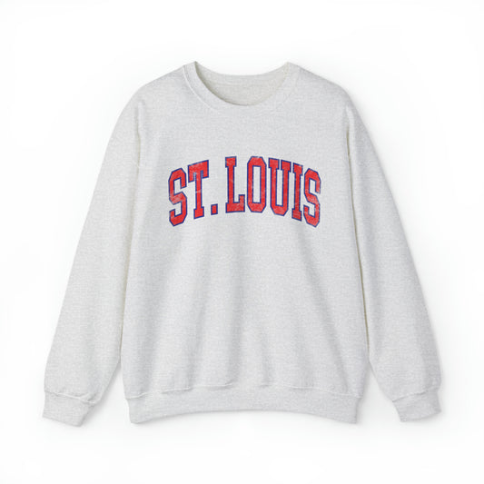 Vintage Collegiate St. Louis Baseball Sweatshirt