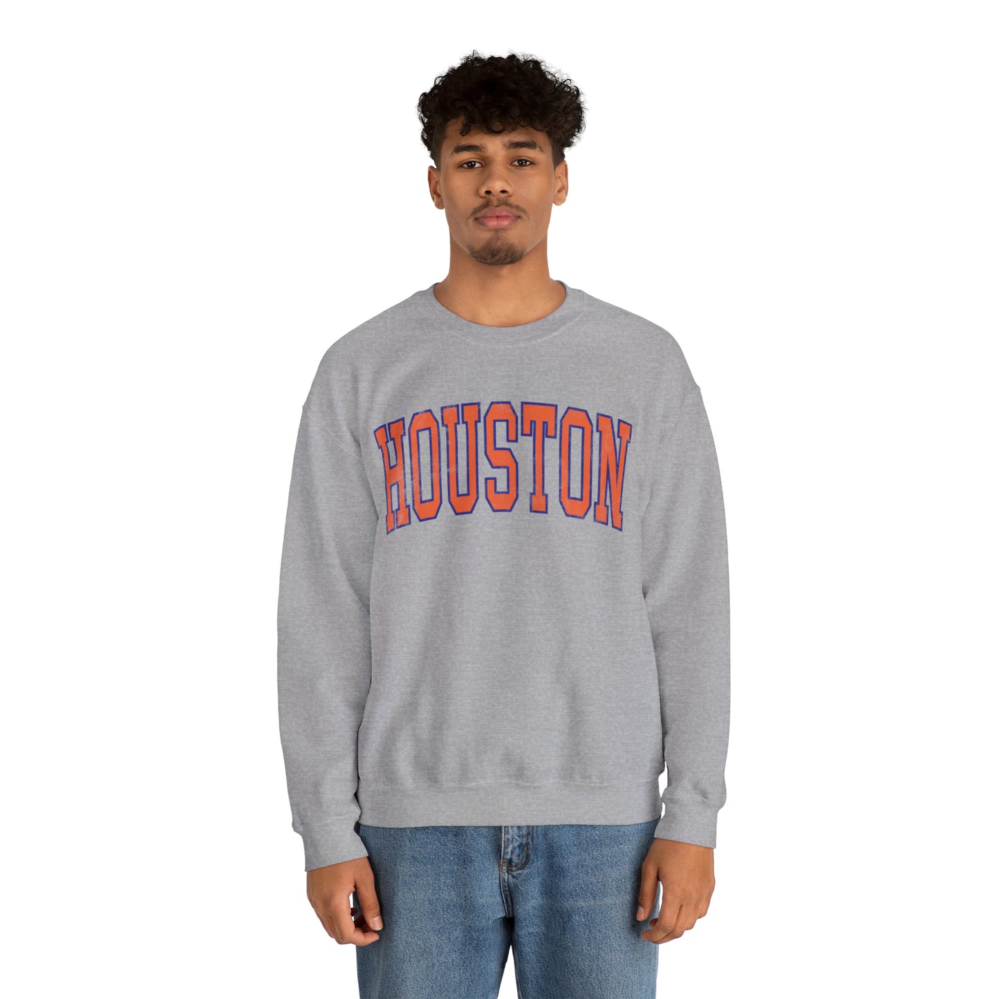 Vintage Collegiate Houston Baseball Sweatshirt