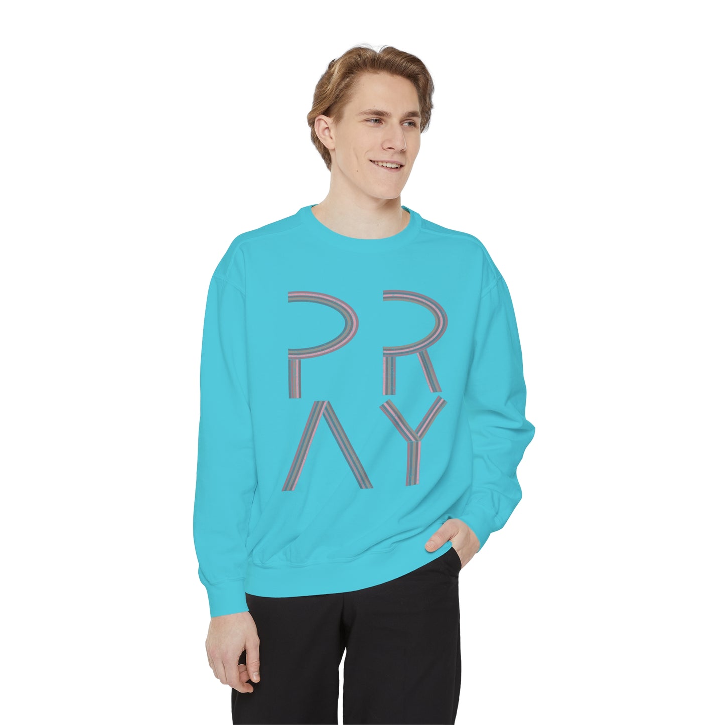 Boho Pray Sweatshirt (Comfort Colors)