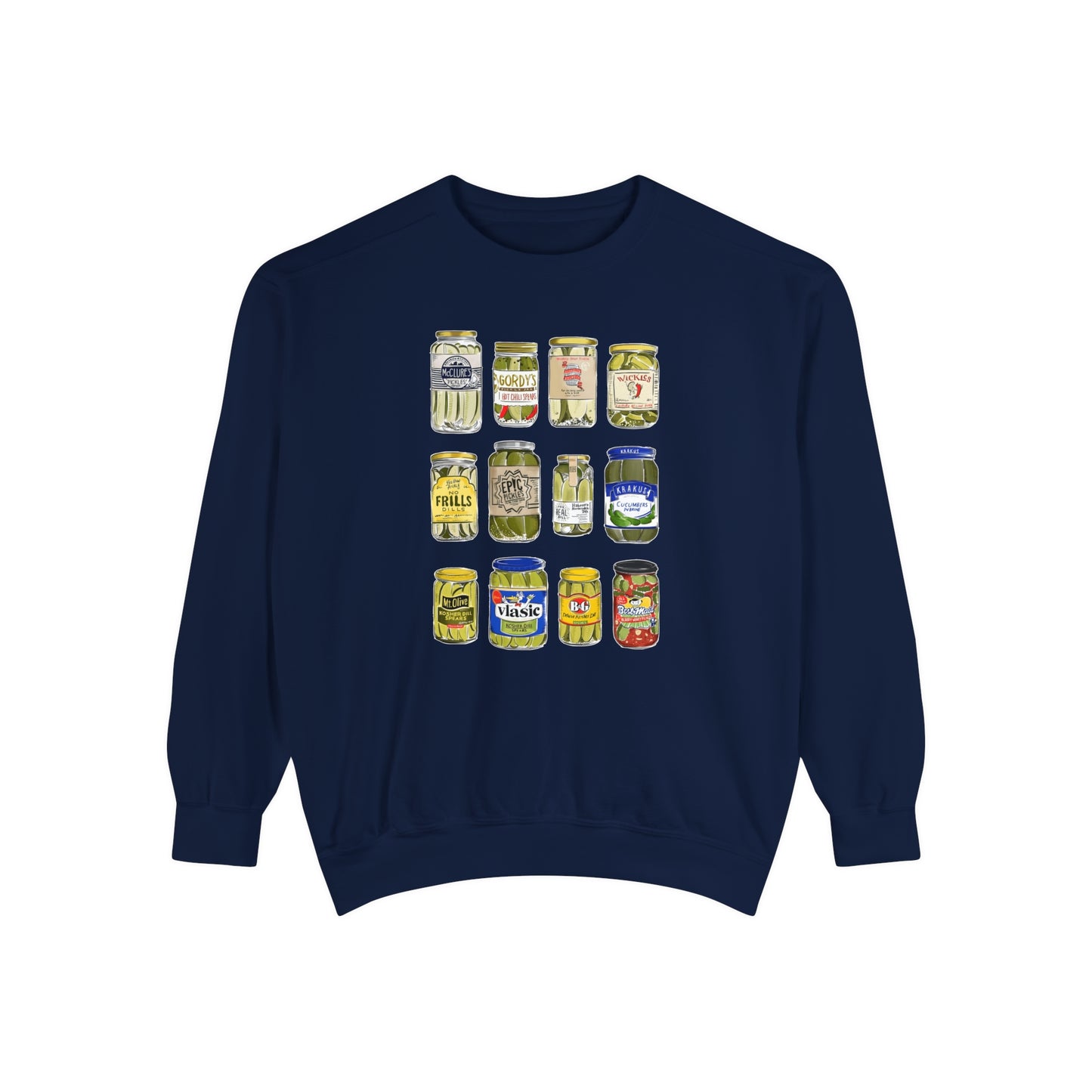 Vintage Pickle Jar Sweatshirt (Comfort Colors)