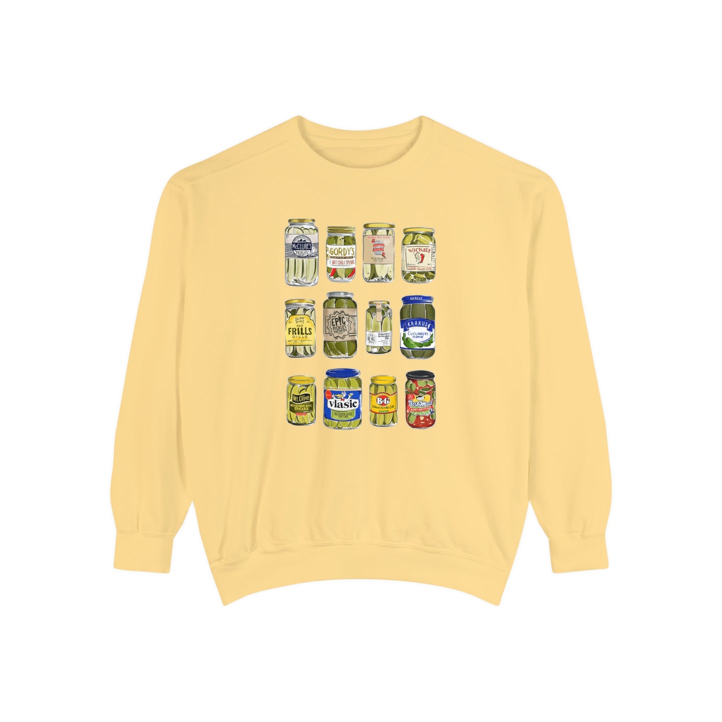 Vintage Pickle Jar Sweatshirt (Comfort Colors)