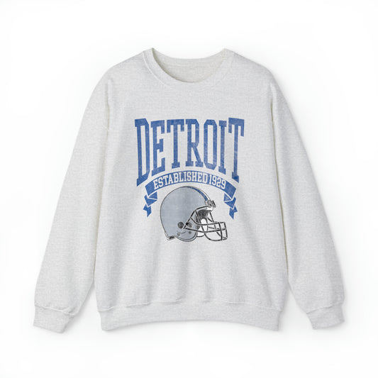 Vintage Detroit Football Sweatshirt