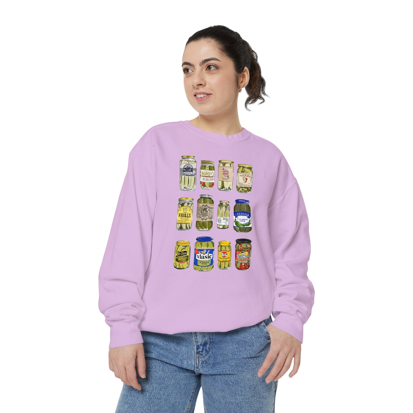 Vintage Pickle Jar Sweatshirt (Comfort Colors)