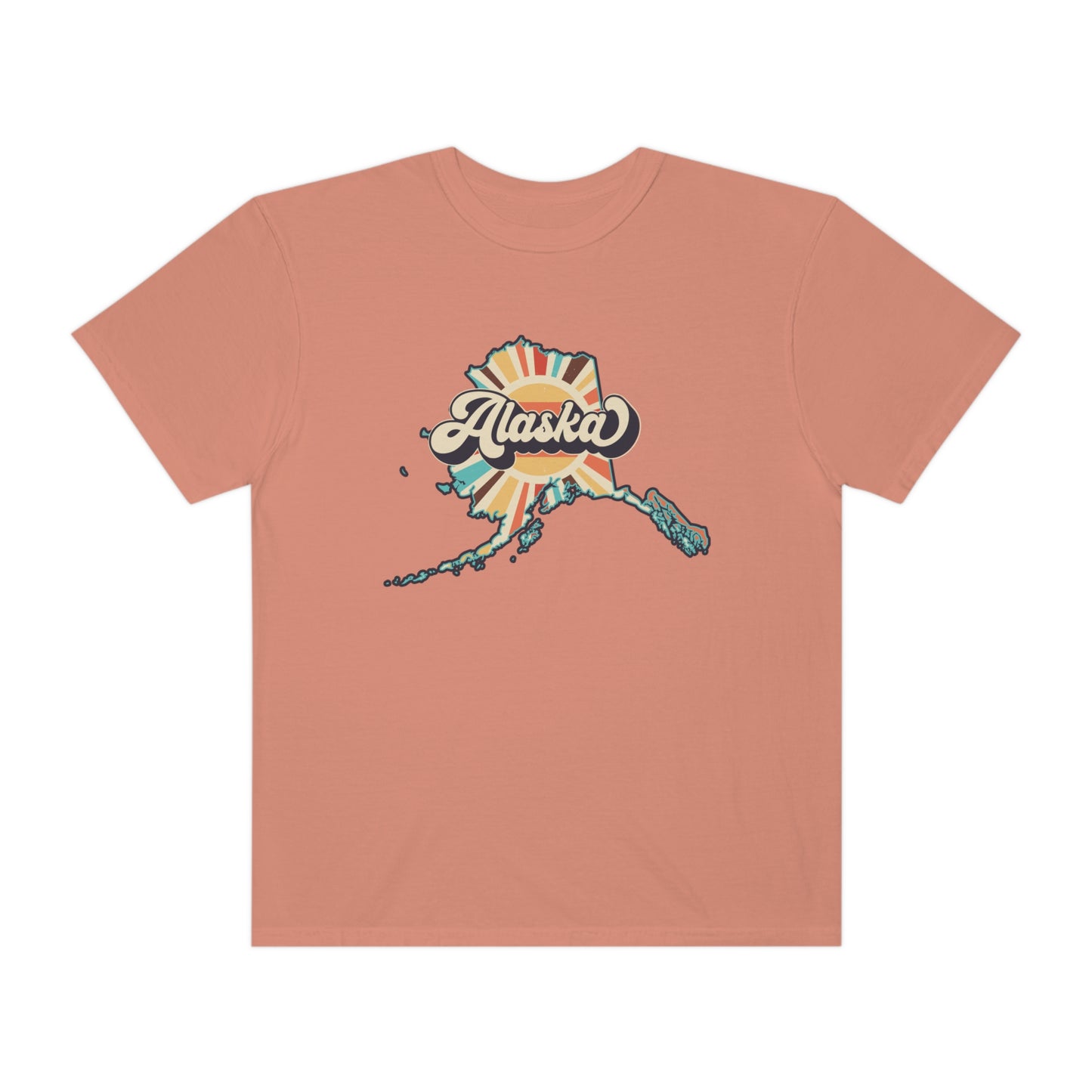 Retro Boho Alaska T Shirt (Comfort Colors)