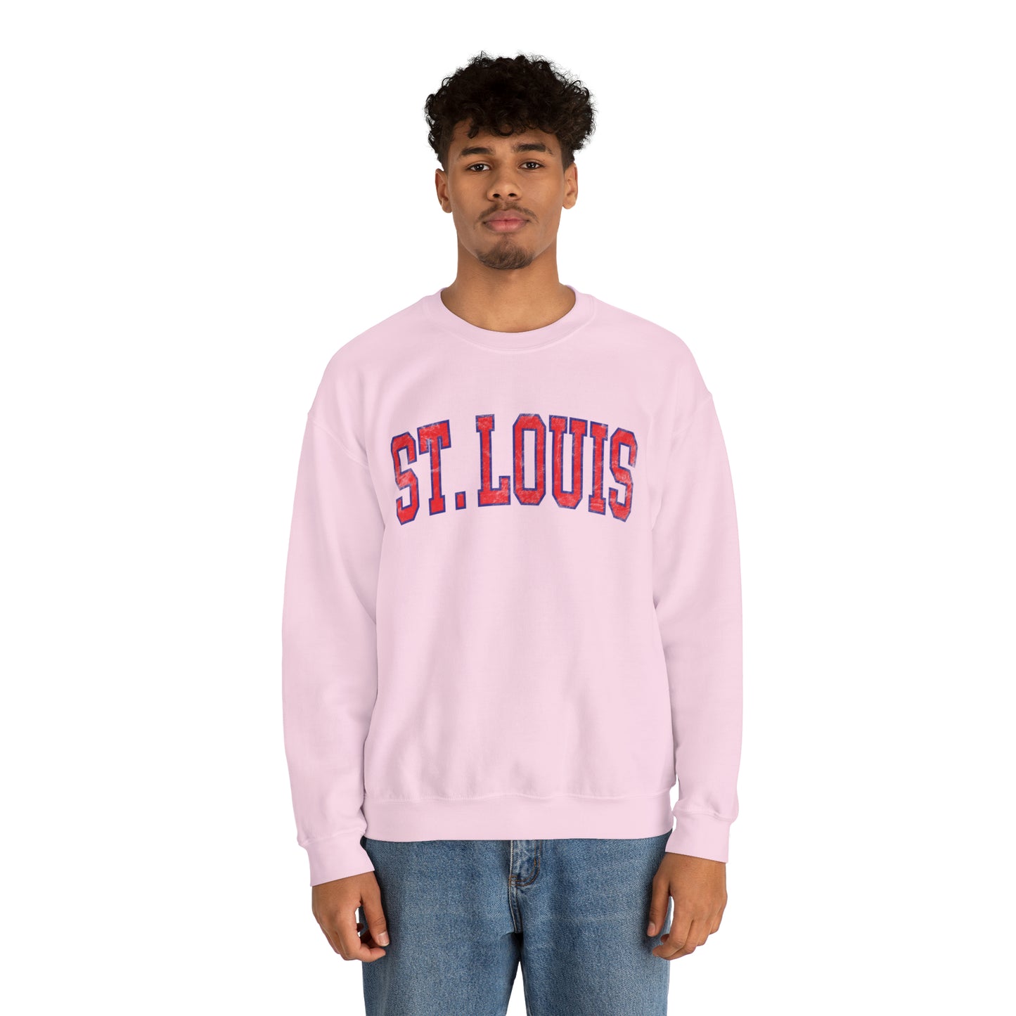 Vintage Collegiate St. Louis Baseball Sweatshirt