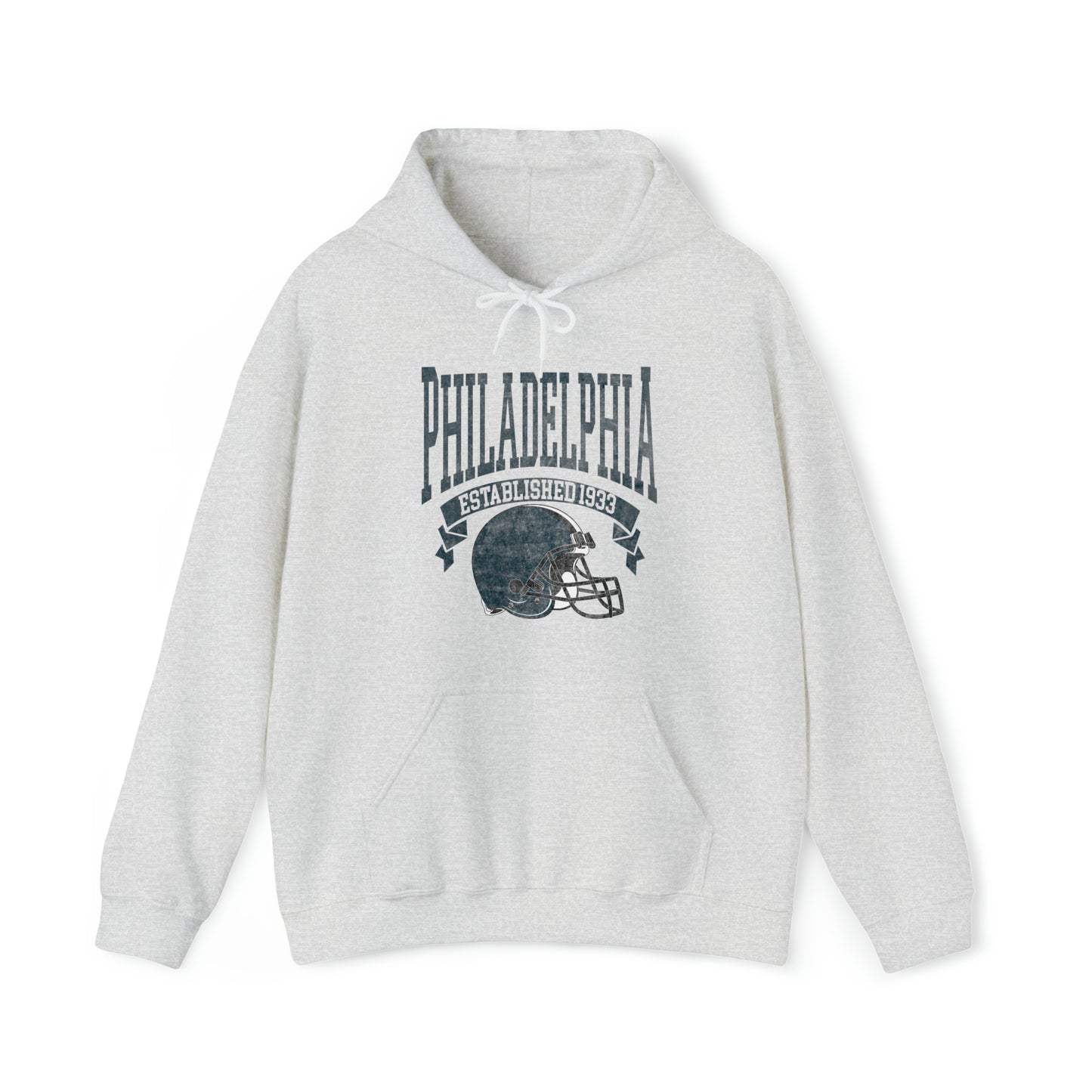 Vintage Philadelphia Football Hooded Sweatshirt