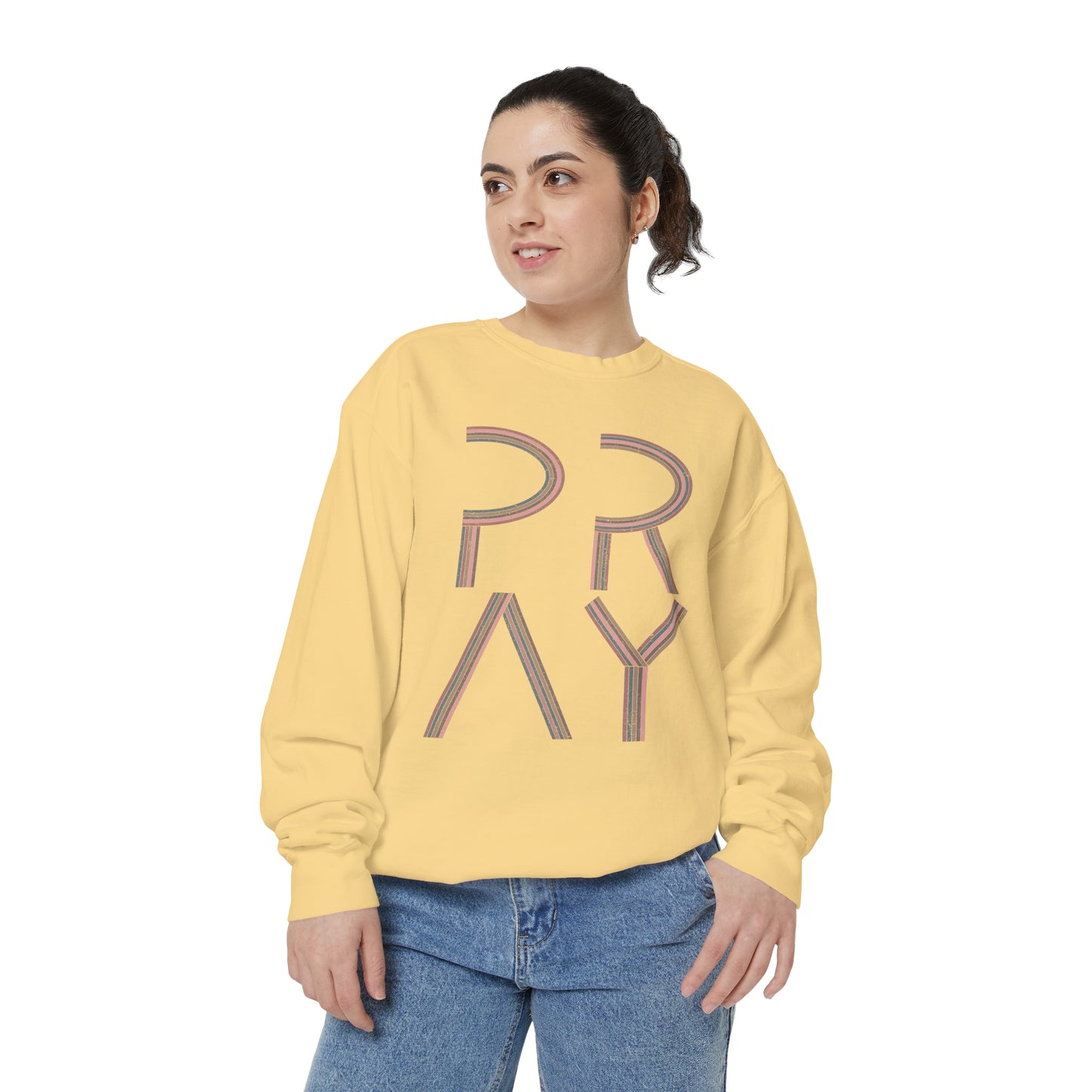 Boho Pray Sweatshirt (Comfort Colors)