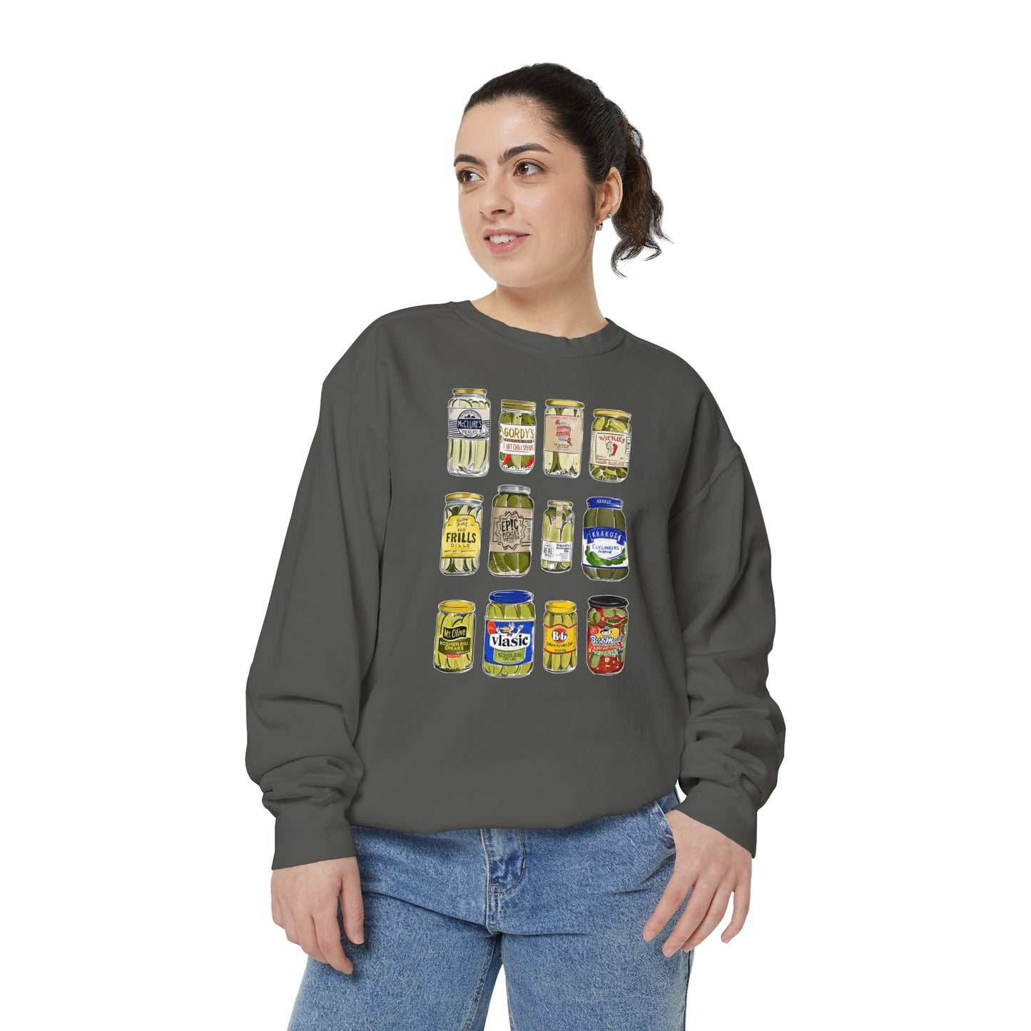 Vintage Pickle Jar Sweatshirt (Comfort Colors)