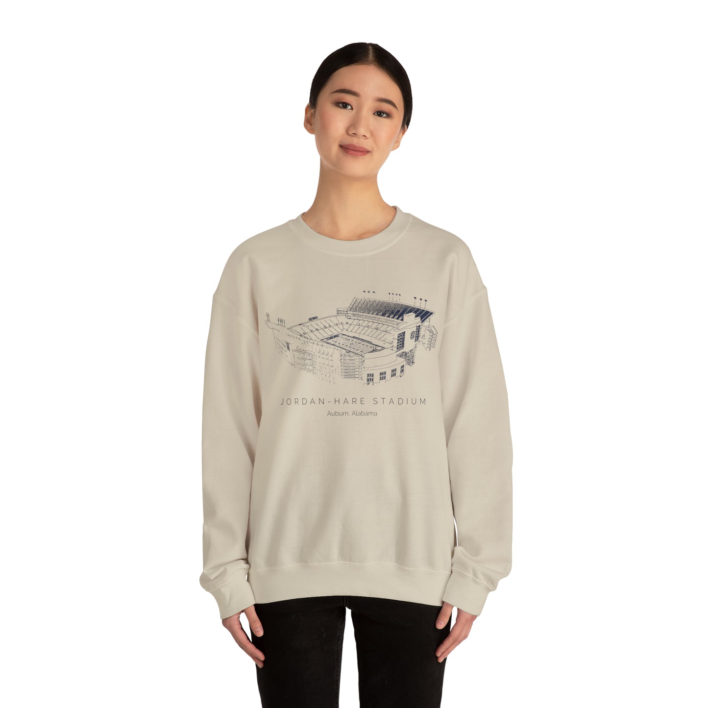 Auburn College Stadium Sweatshirt