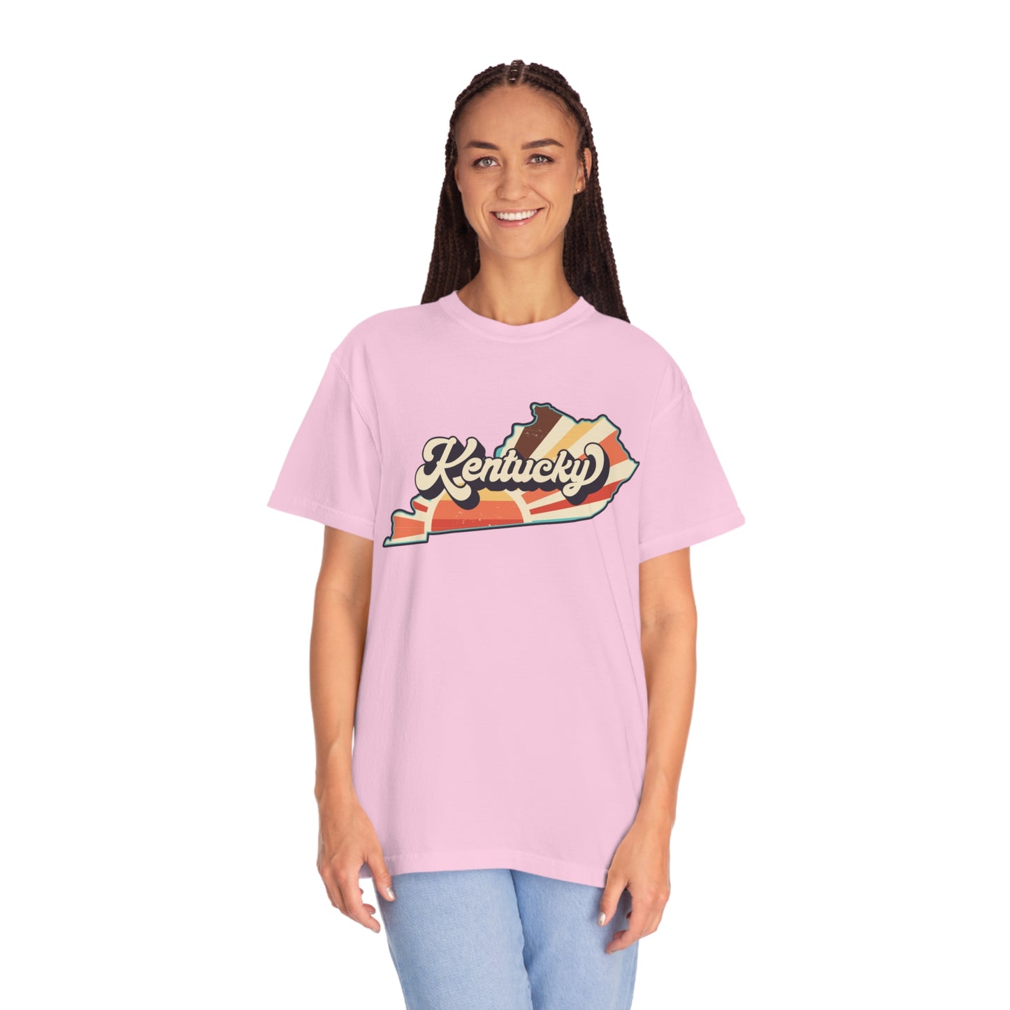 Retro Boho Kentucky T Shirt (Comfort Colors)