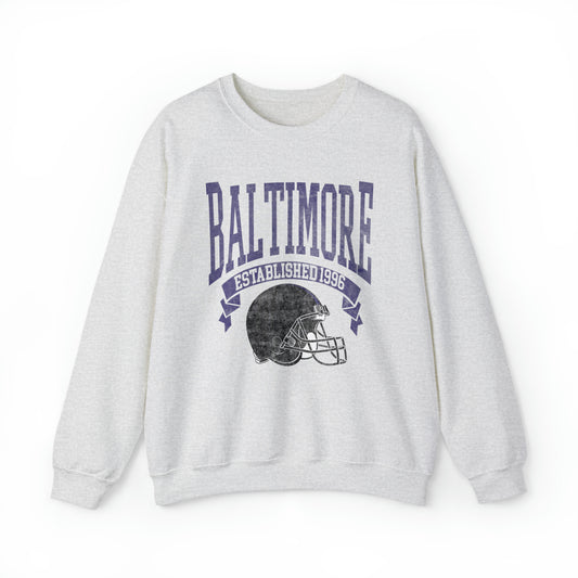 Vintage Baltimore Football Sweatshirt